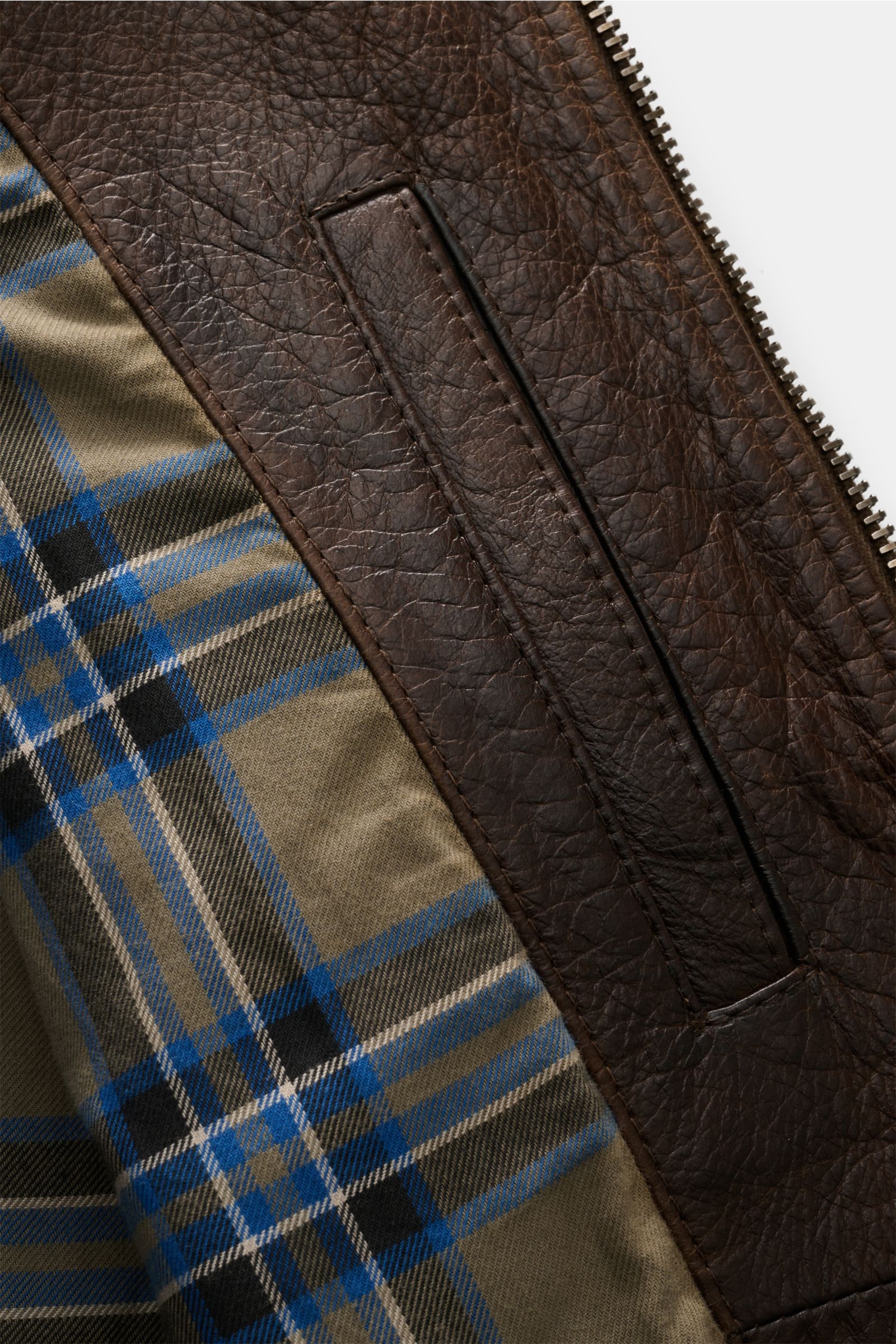 Belstaff Lederjacke 'Outlaw' dunkelbraun