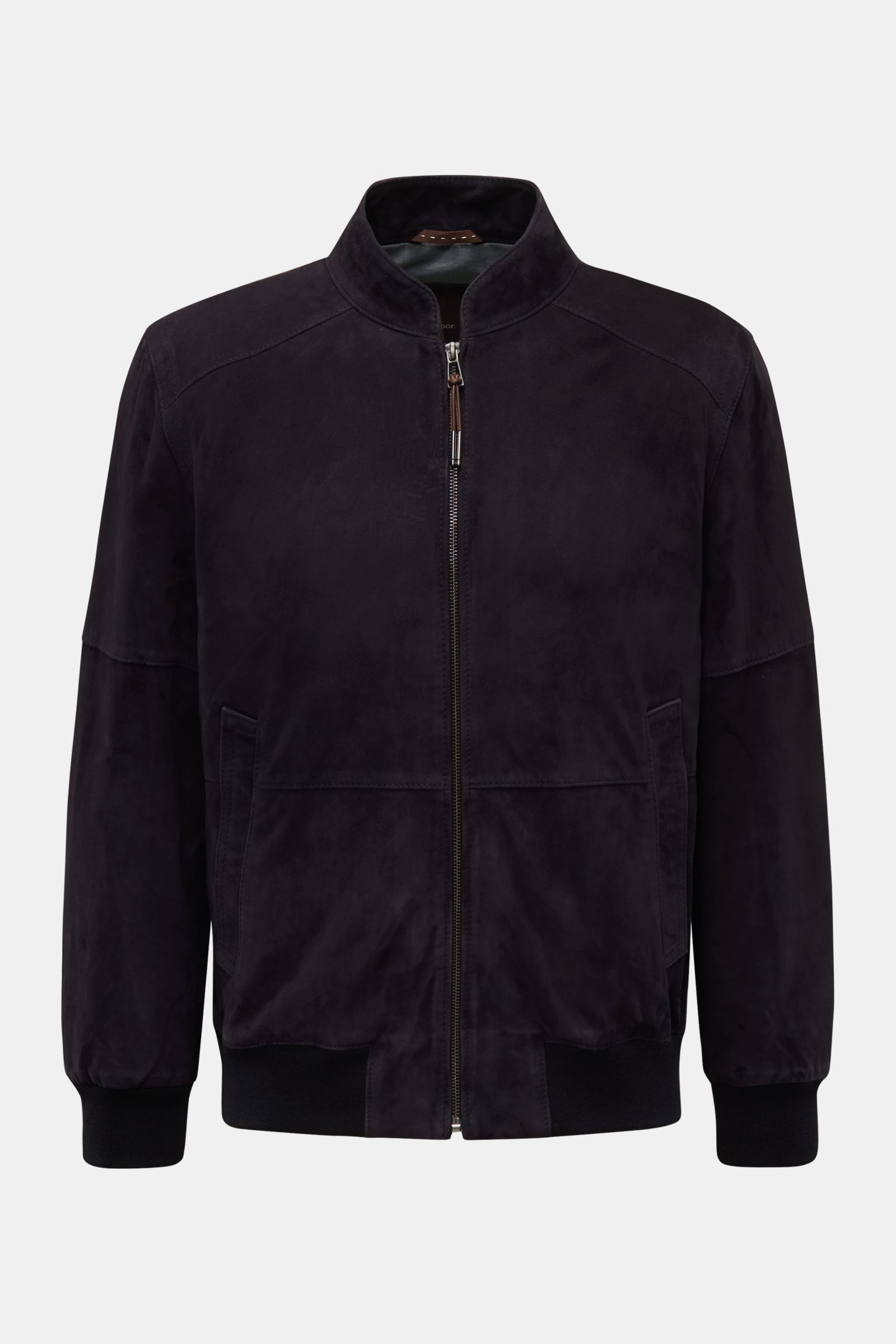 Windsor Veloursleder Blouson 'Borello' navy