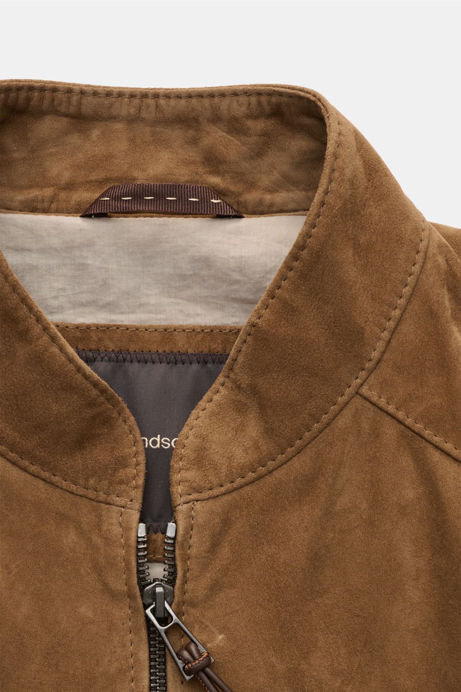 Windsor Veloursleder Blouson 'Borello' braun