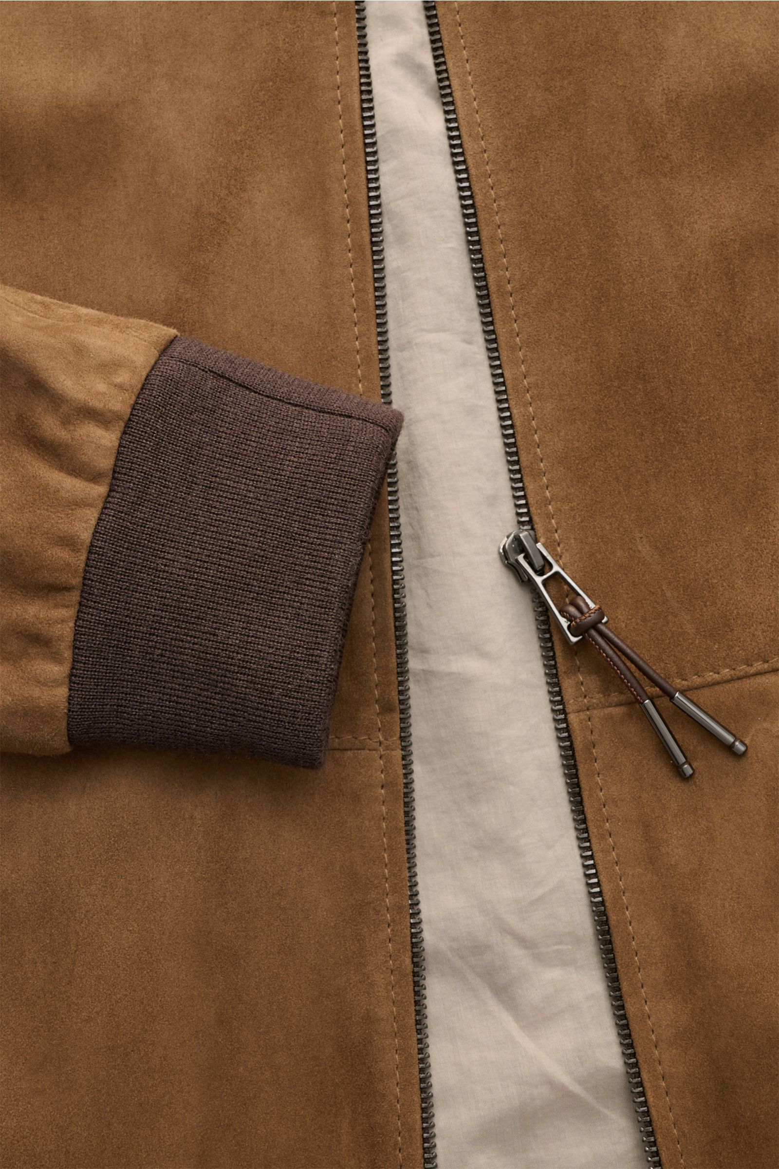 Windsor Veloursleder Blouson 'Borello' braun