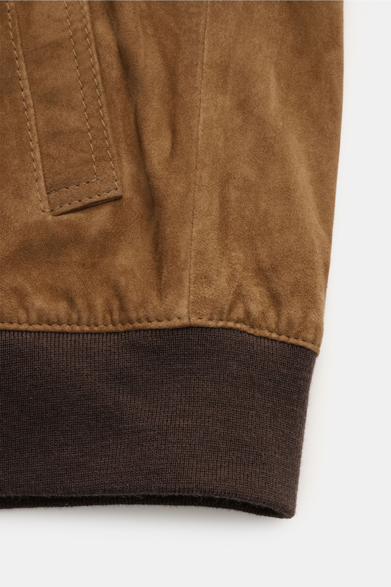 Windsor Veloursleder Blouson 'Borello' braun