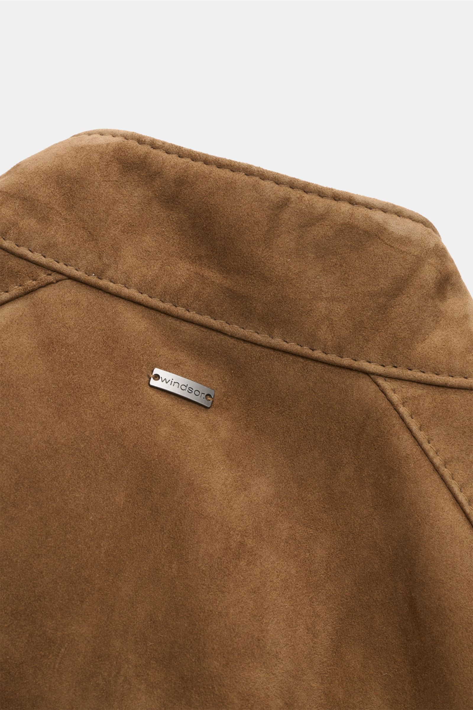 Windsor Veloursleder Blouson 'Borello' braun