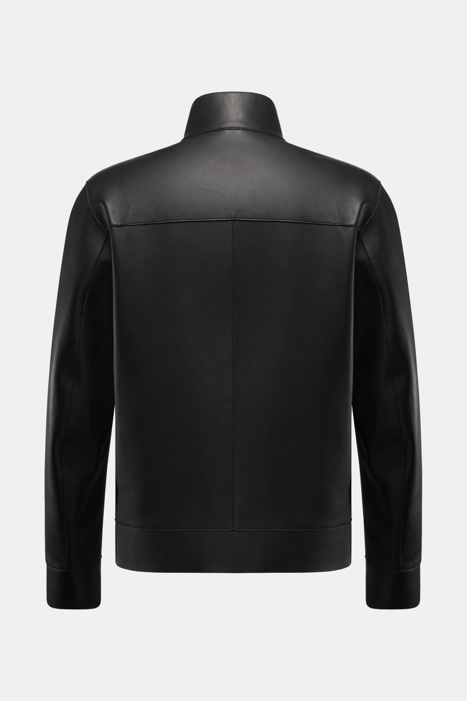 Emporio Armani Lederjacke schwarz