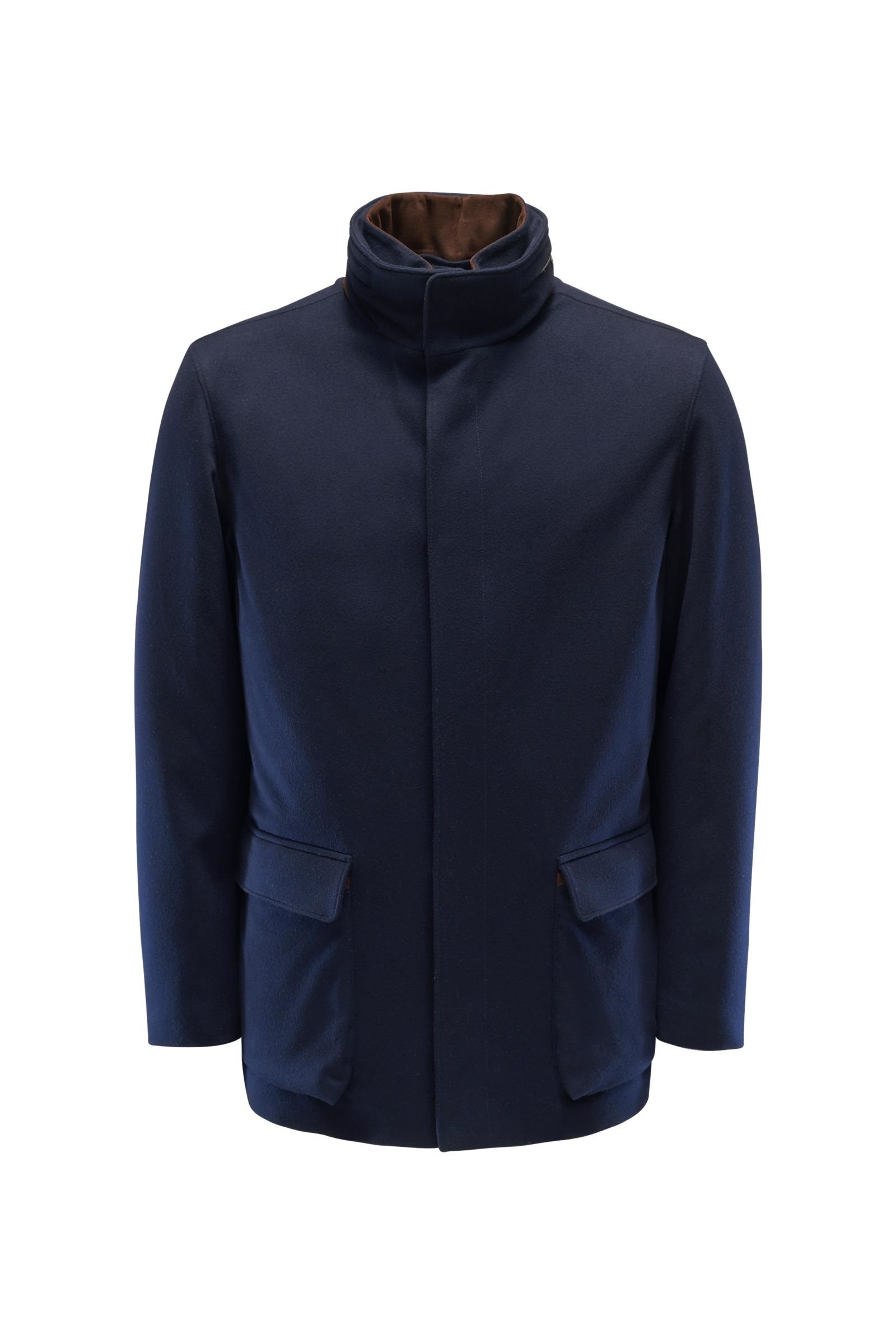 Cashmere jacket 'Winter Voyager' navy