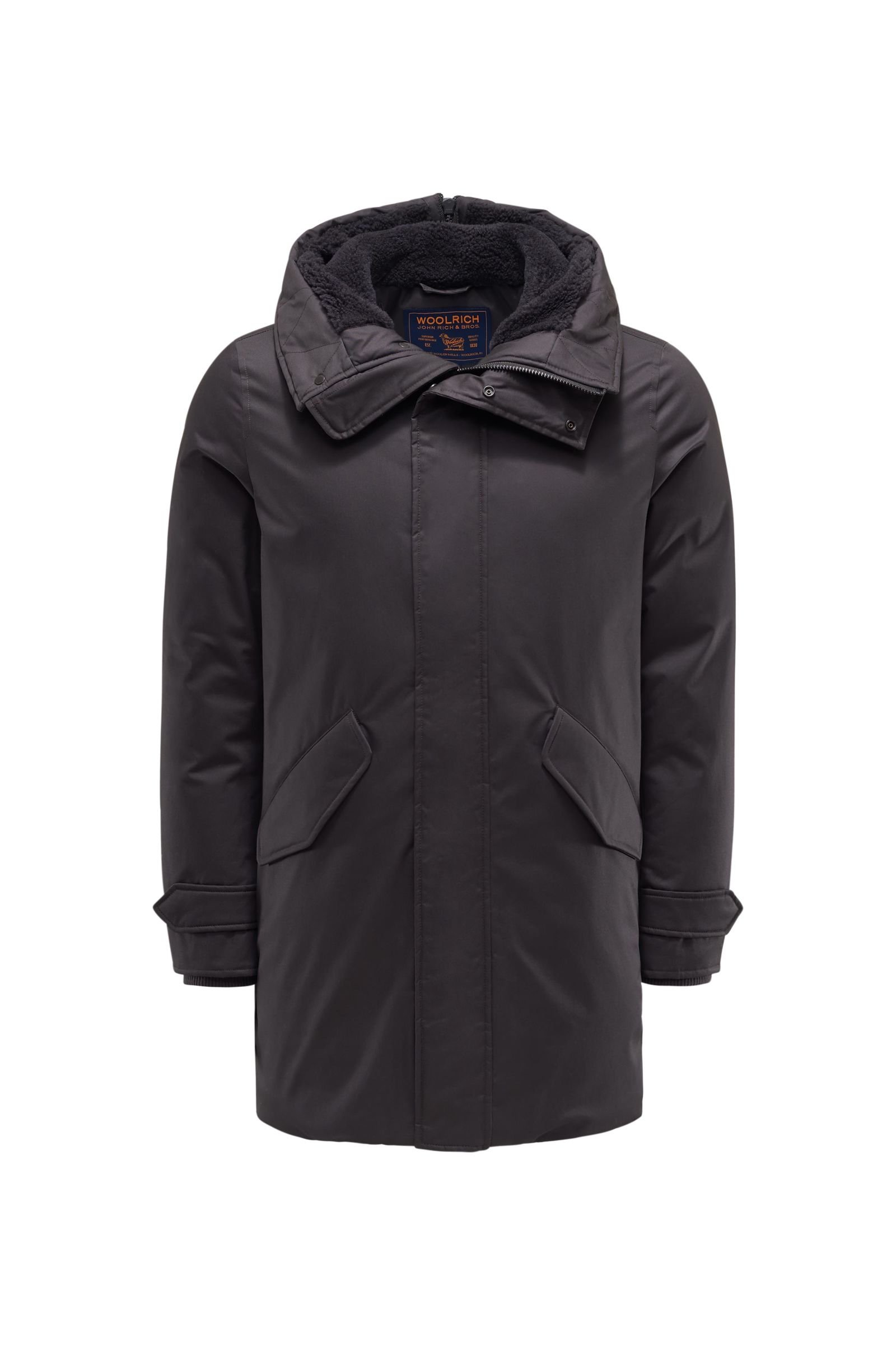 Down parka 'Military Parka' anthracite