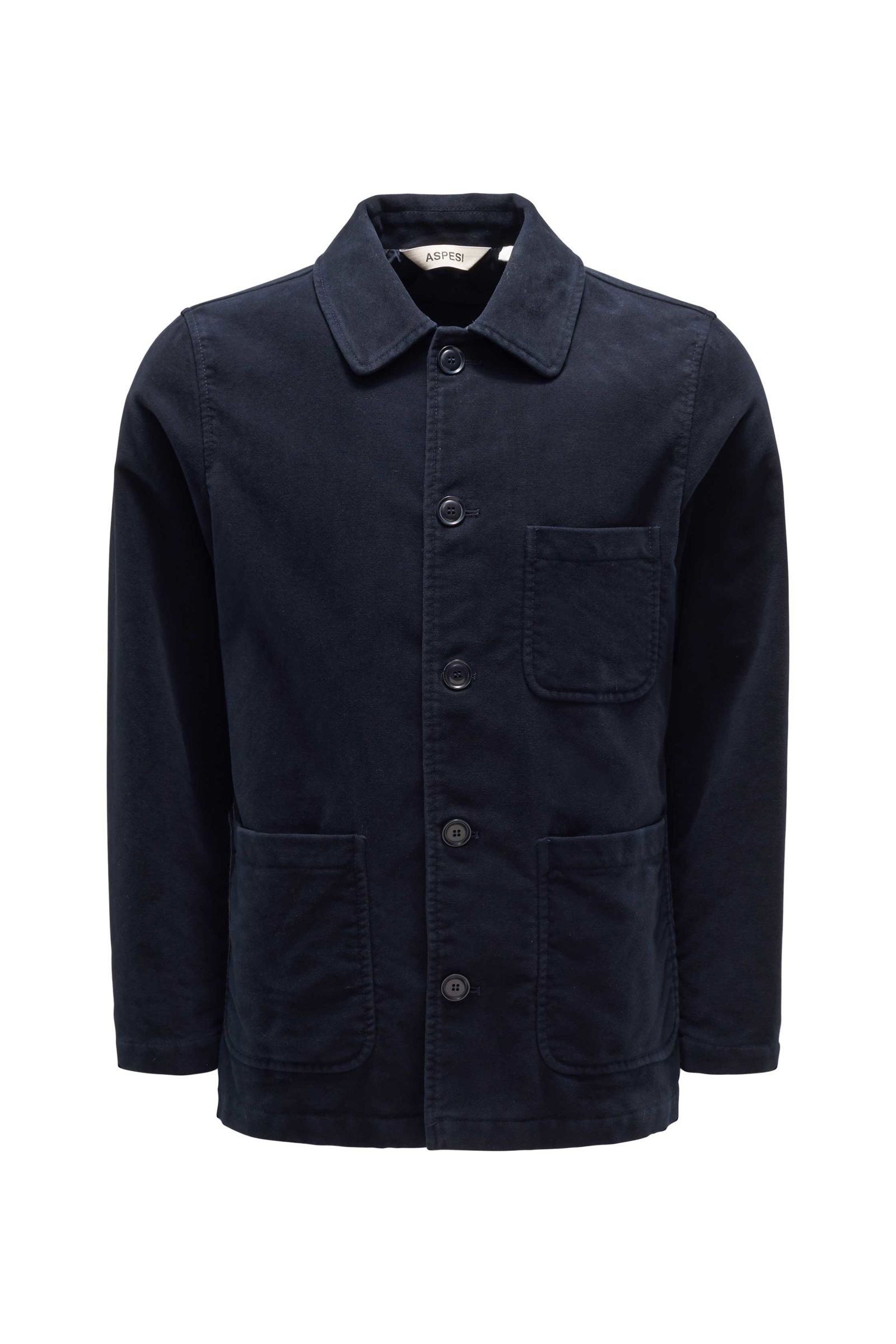 Fustian jacket 'Tadao Winter' navy