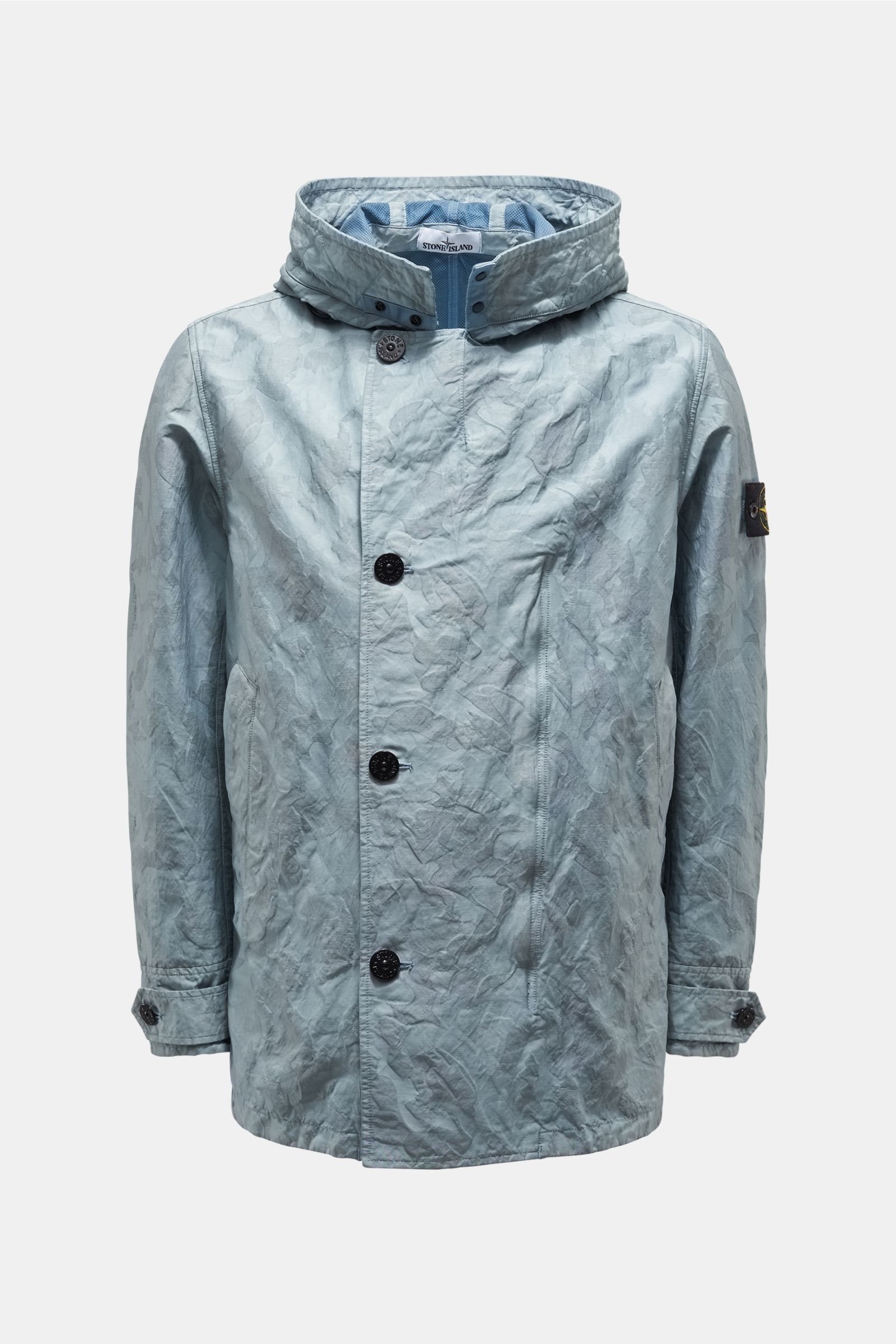 Jacket 'Big Loom Camo-TC' grey-blue patterned