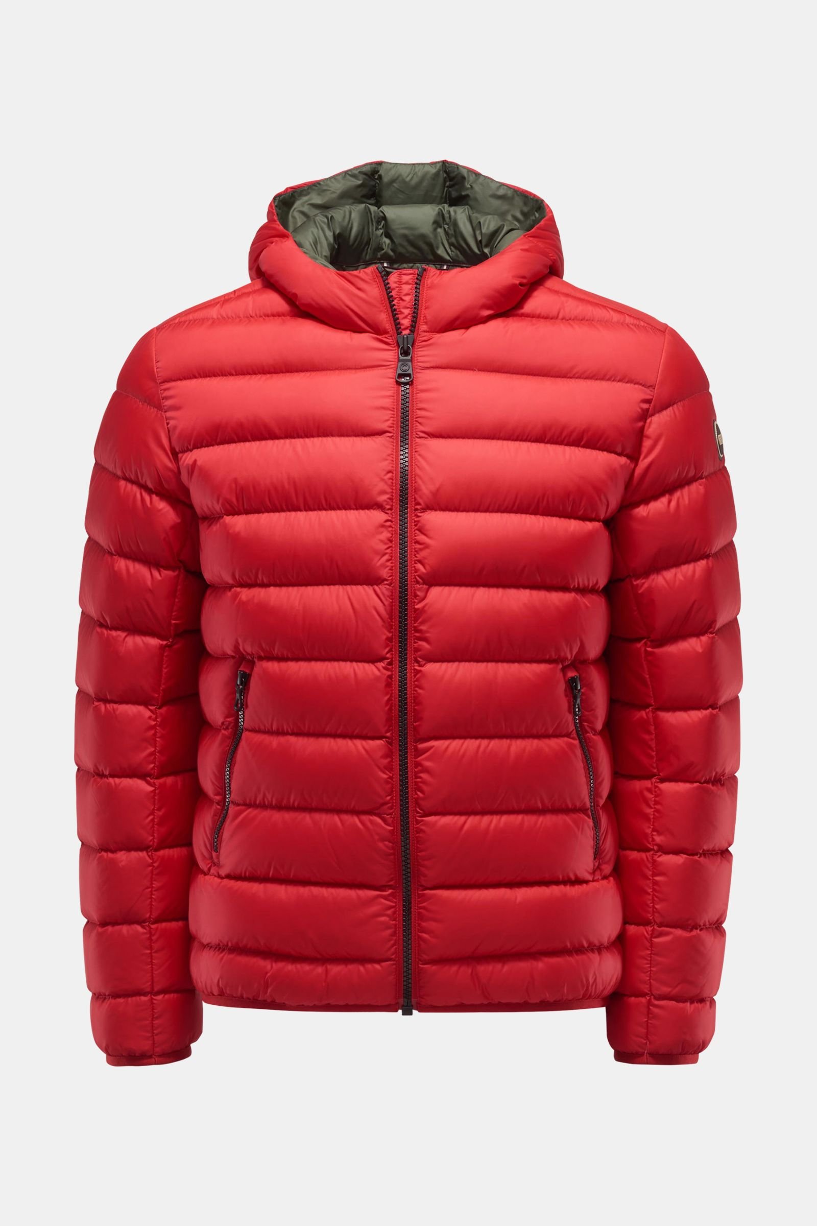 Down jacket 'Concrete' red