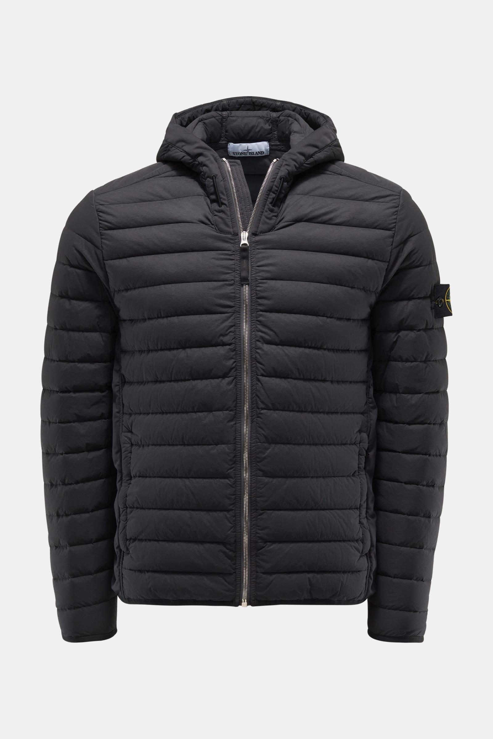 Down jacket 'Loom Woven Down Chambers stretch Nylon-TC' anthracite