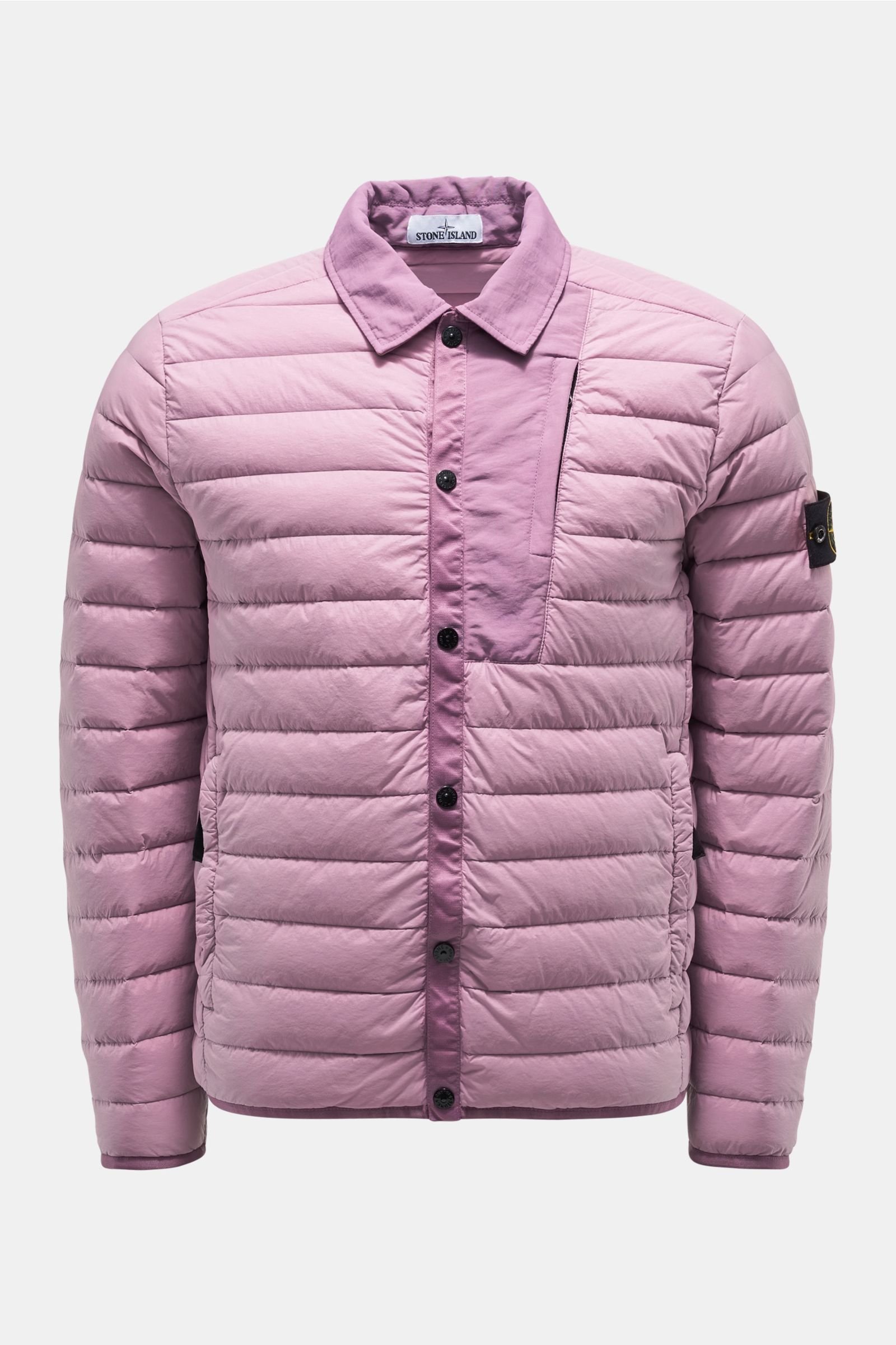 Down jacket 'Loom Woven Down Chambers Stretch Nylon-TC' antique pink