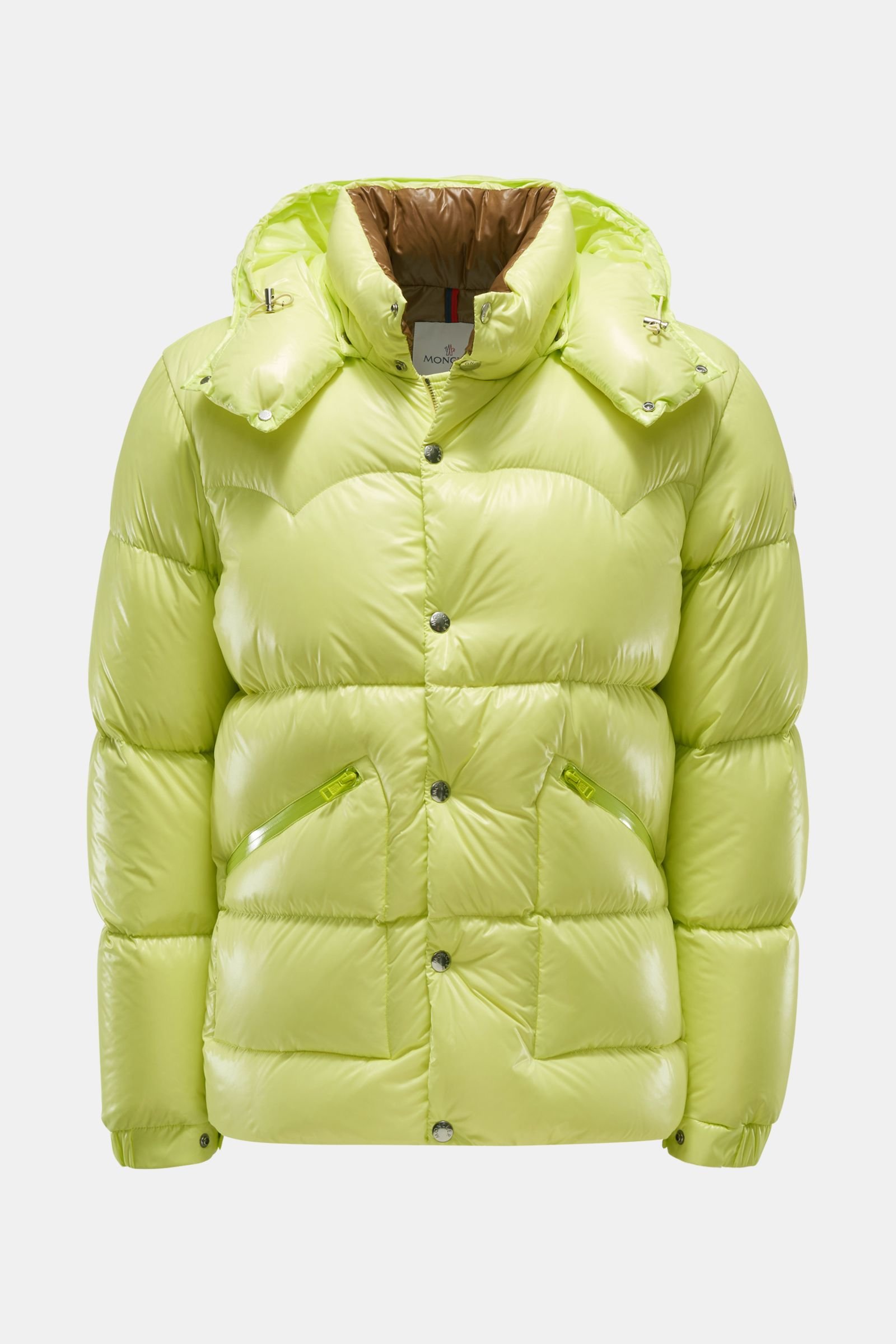 Down jacket 'Coutard' neon yellow