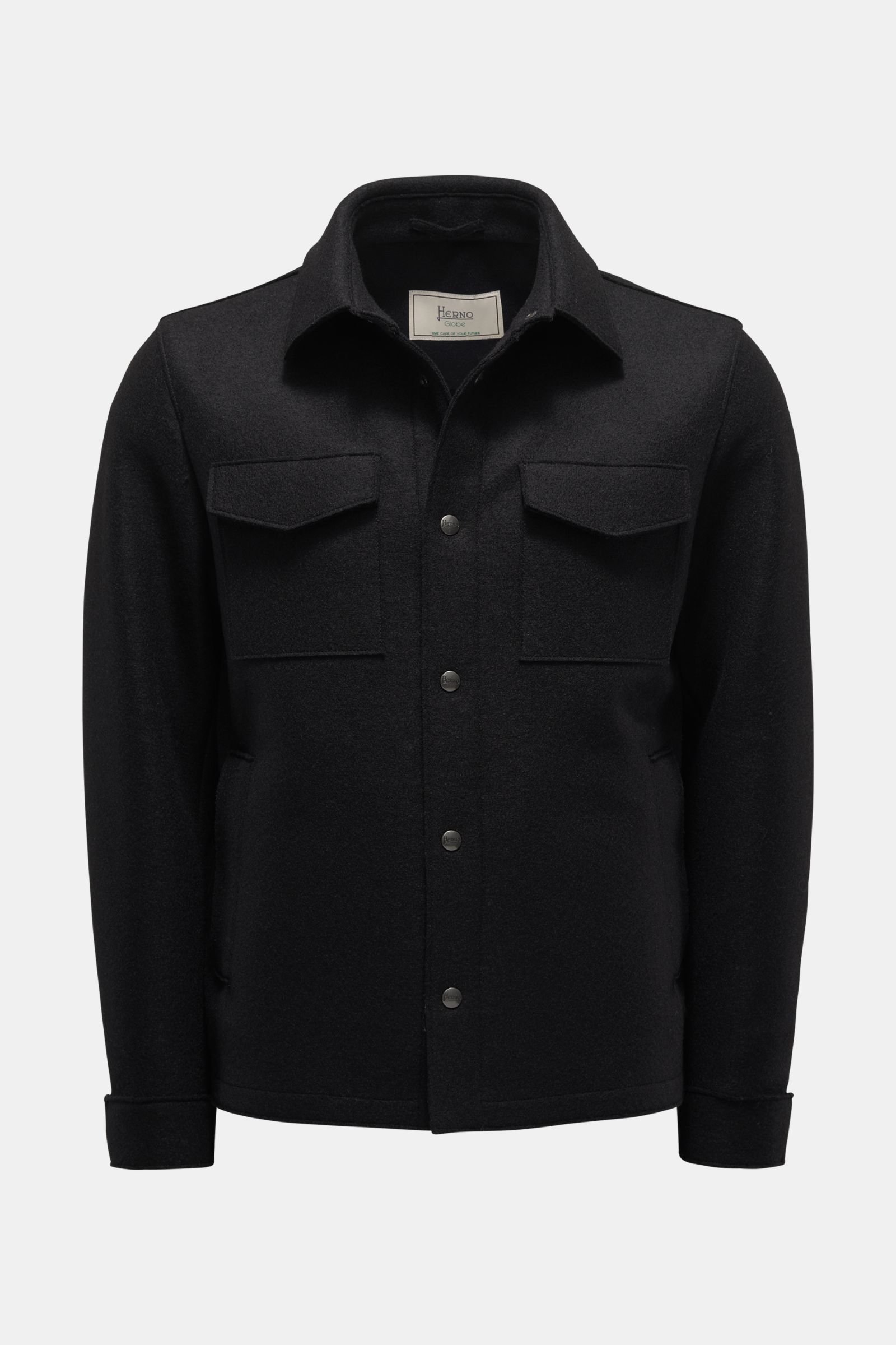 Wool jacket black