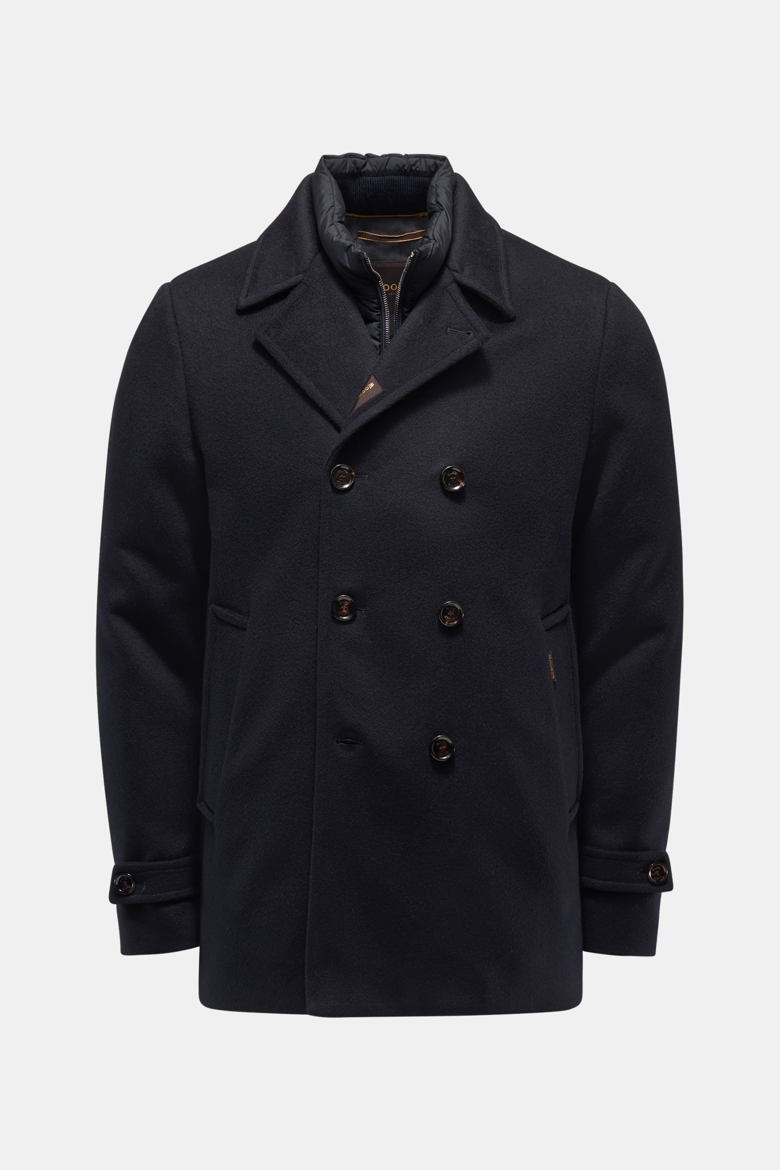 Pea coat-style down jacket 'Bolgi' navy 