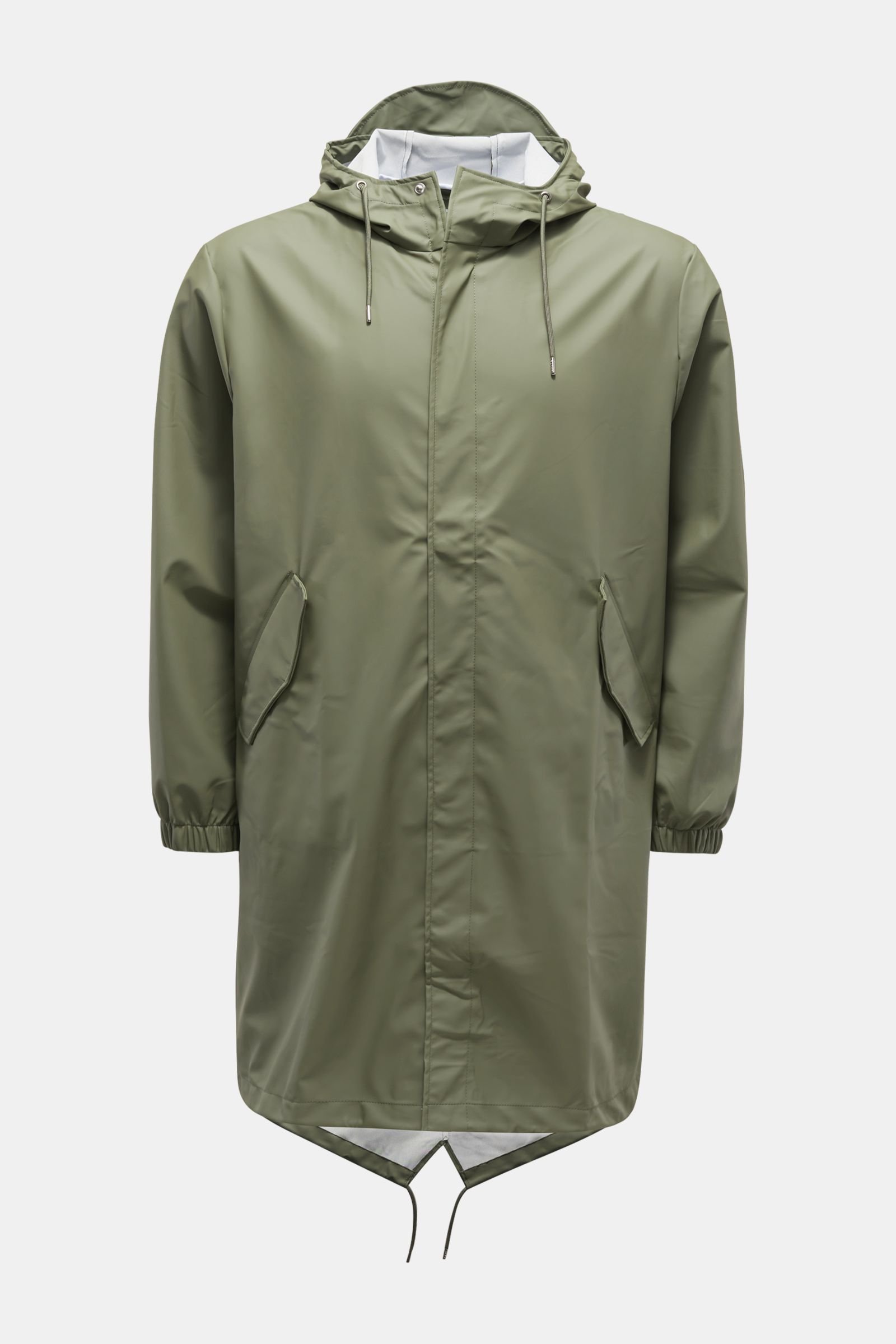 Rain coat 'Fishtail Parka' olive