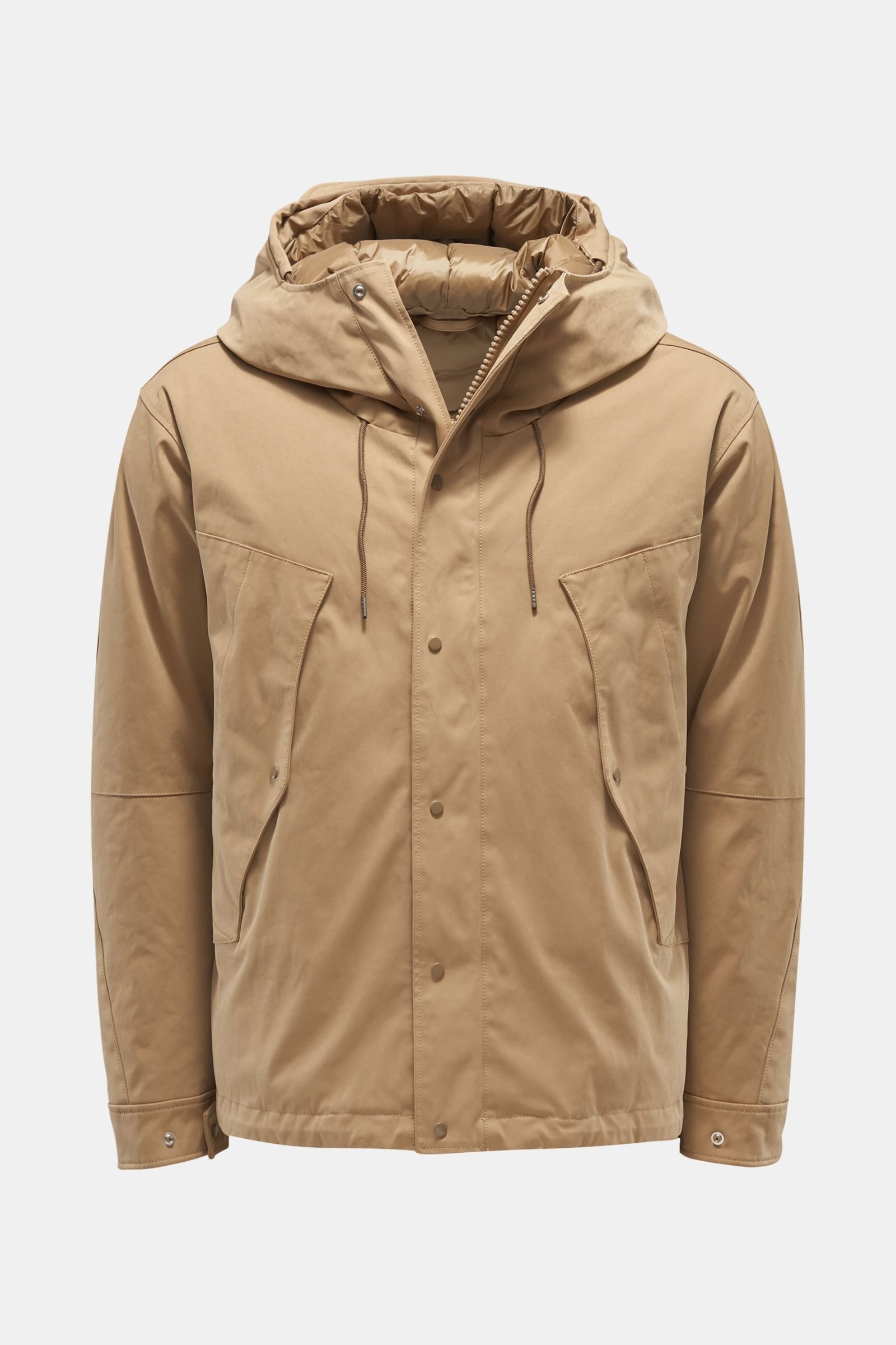 Down jacket 'Rengen Anorak' light brown 
