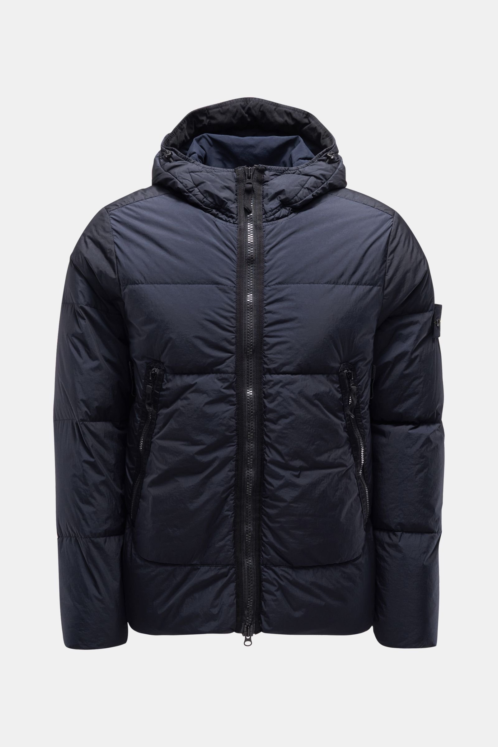 Down jacket 'Garment Dyed Crinkle Reps NY Down' navy