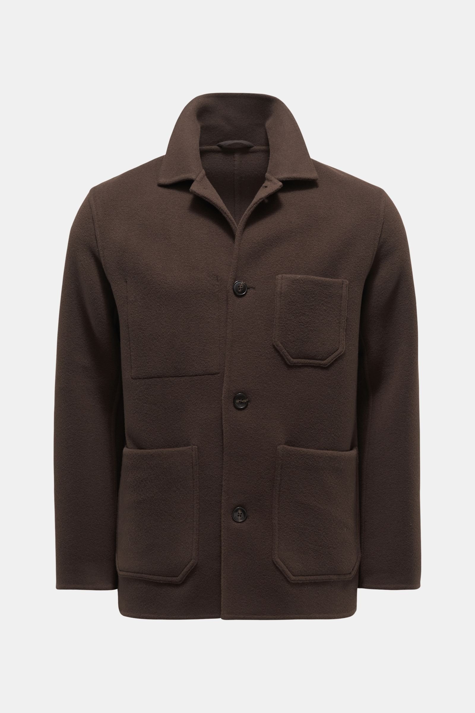 CLOSED jacket dark brown | BRAUN Hamburg