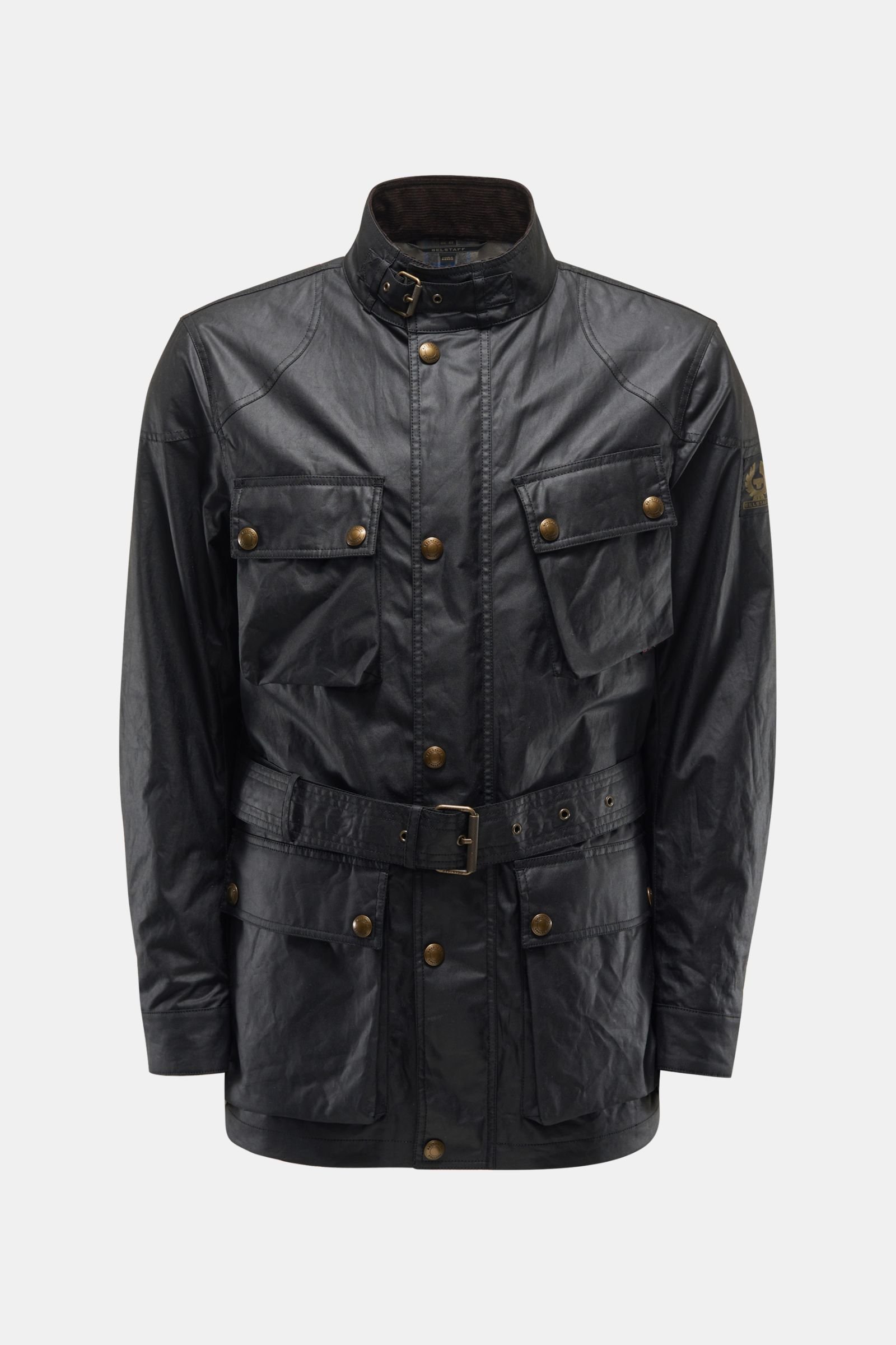 Waxed jacket 'Trialmaster' black