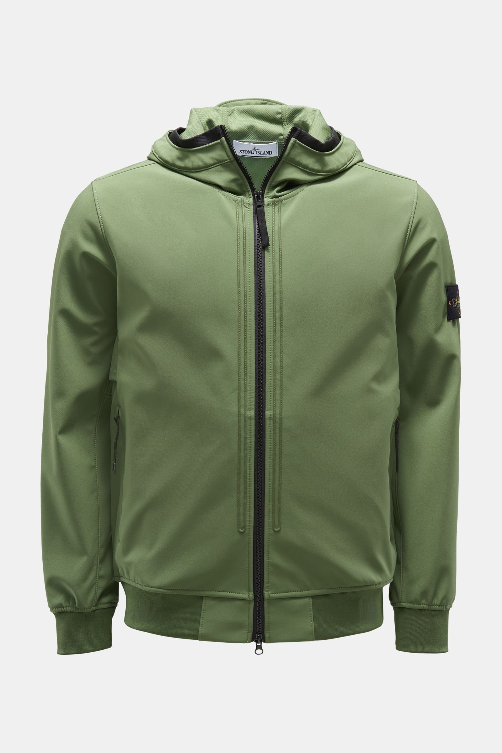Softshell jacket 'Light Soft Shell-R e.dye Technology' green