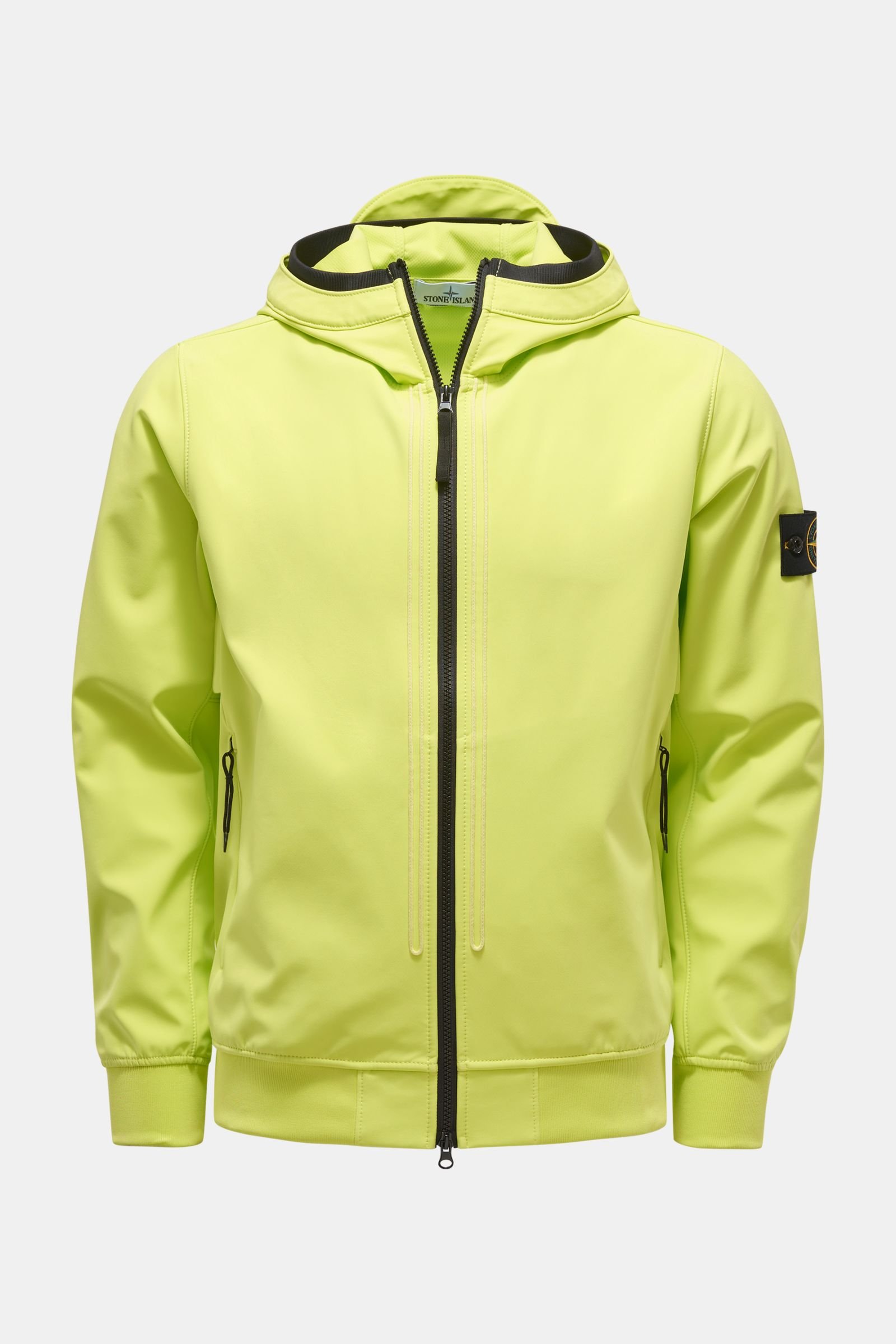 Softshell jacket 'Light Soft Shell-R e.dye Technology' neon yellow
