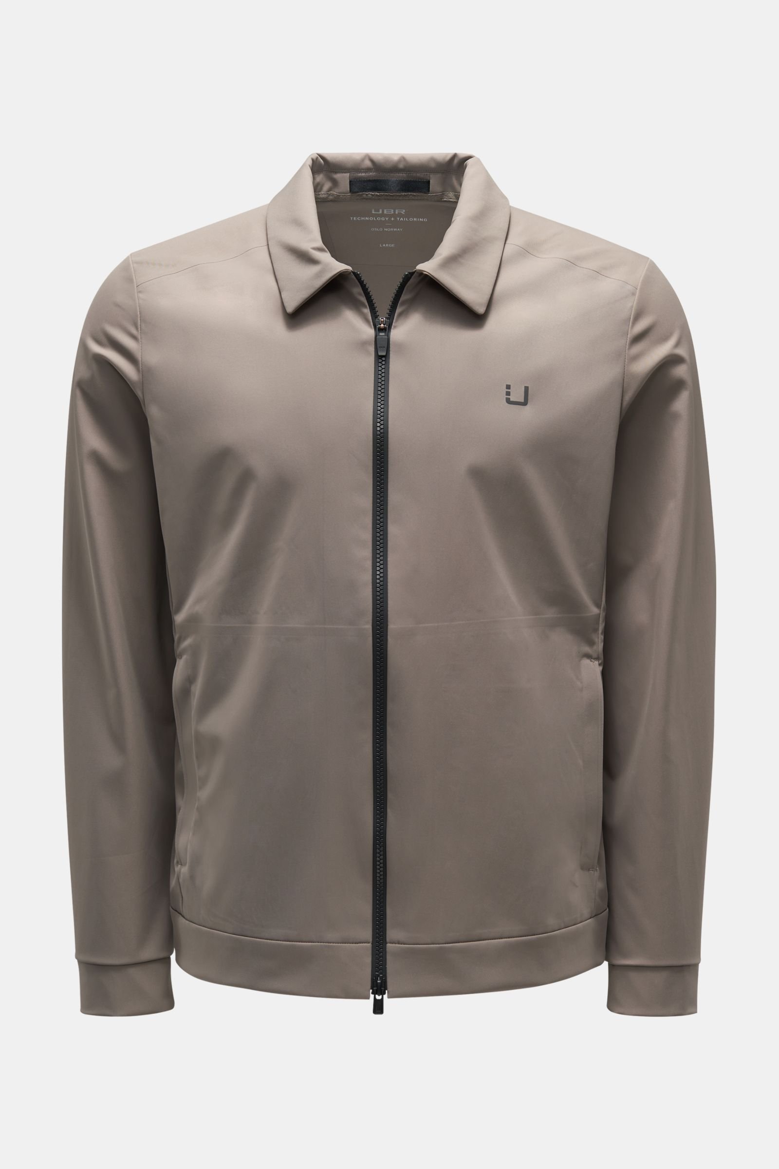 Jacket 'Nano' grey-brown