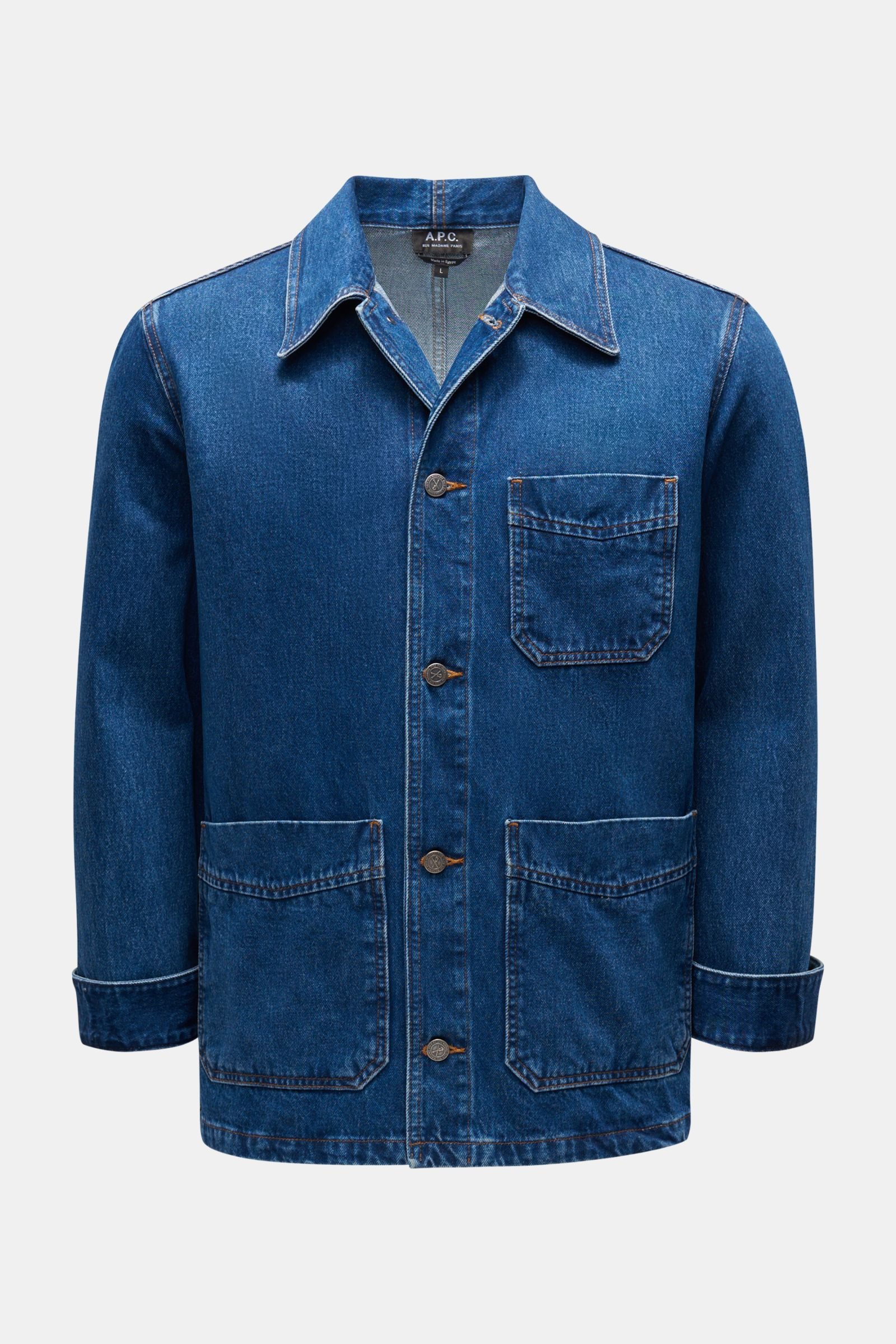 Denim jacket 'Stefano' dark blue