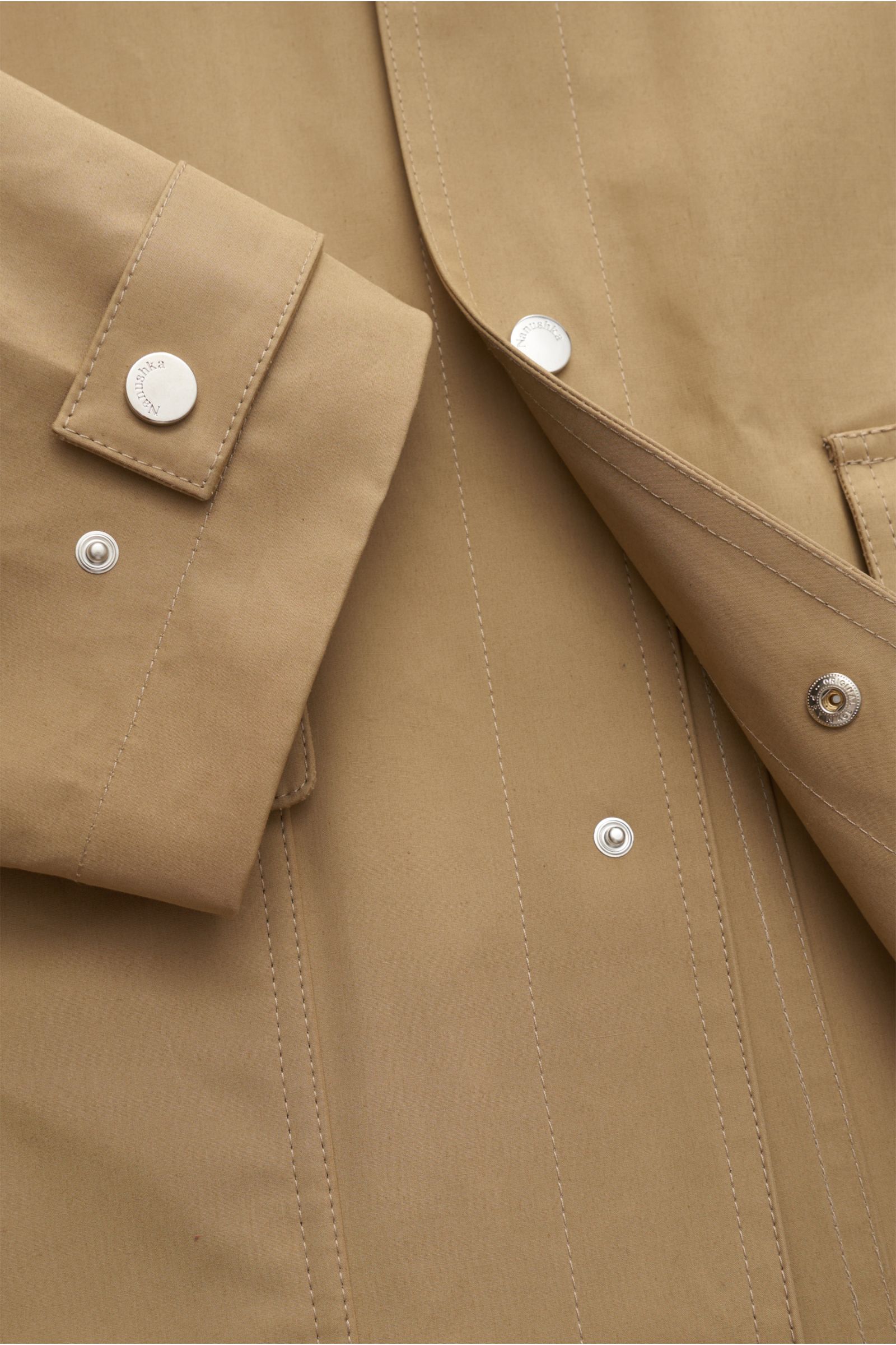 Nanushka Jacke 'Loris' beige