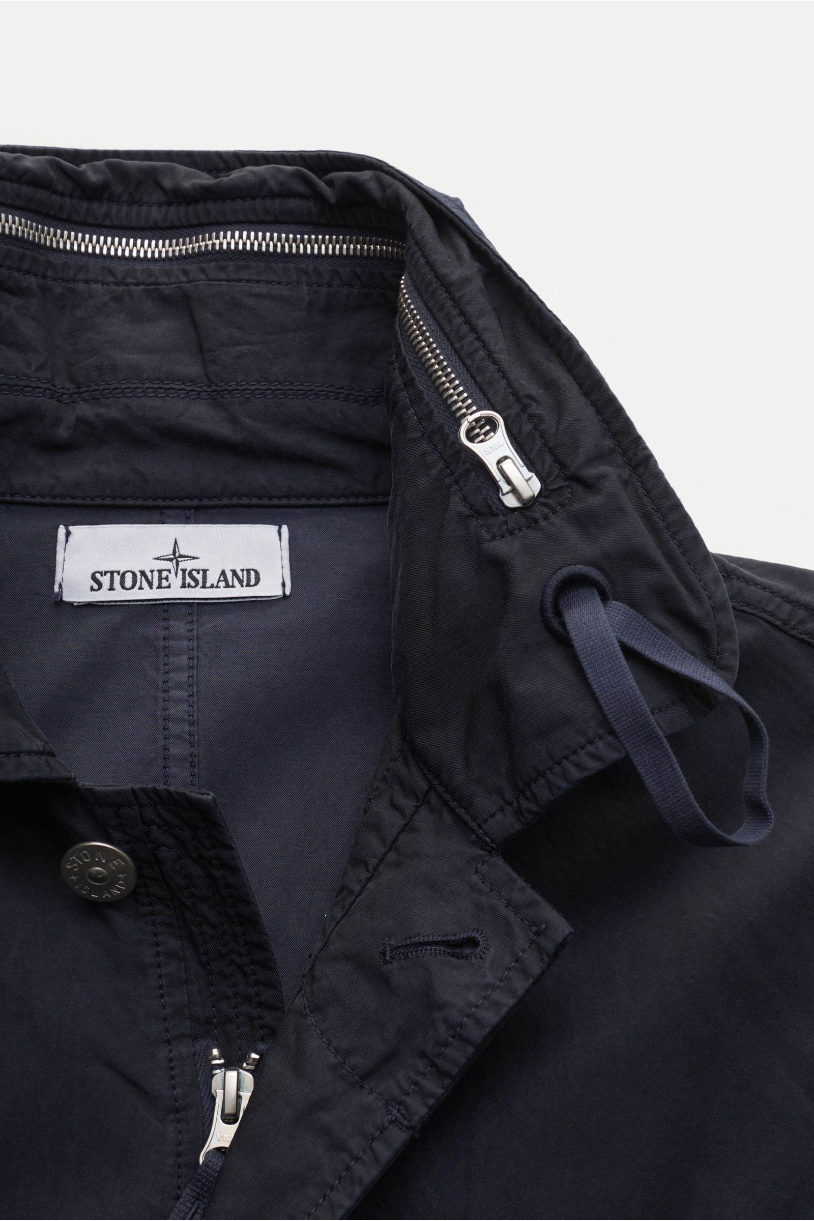 STONE ISLAND jacket 'Cupro Cotton TwillTC' navy BRAUN Hamburg