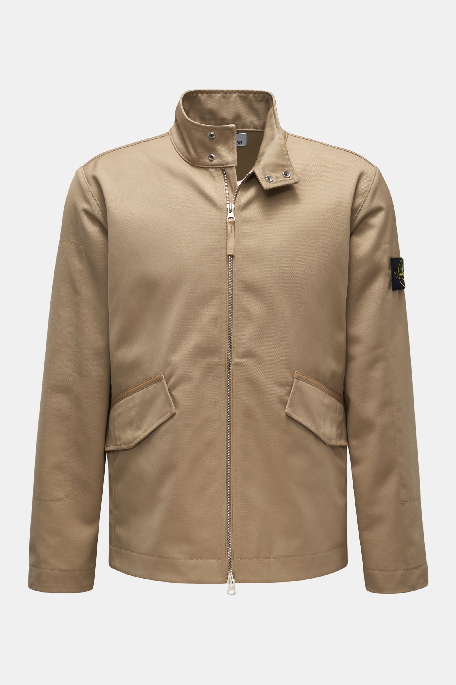 STONE ISLAND jacket 'Workwear R-Gabardine 3/1' light brown | BRAUN Hamburg
