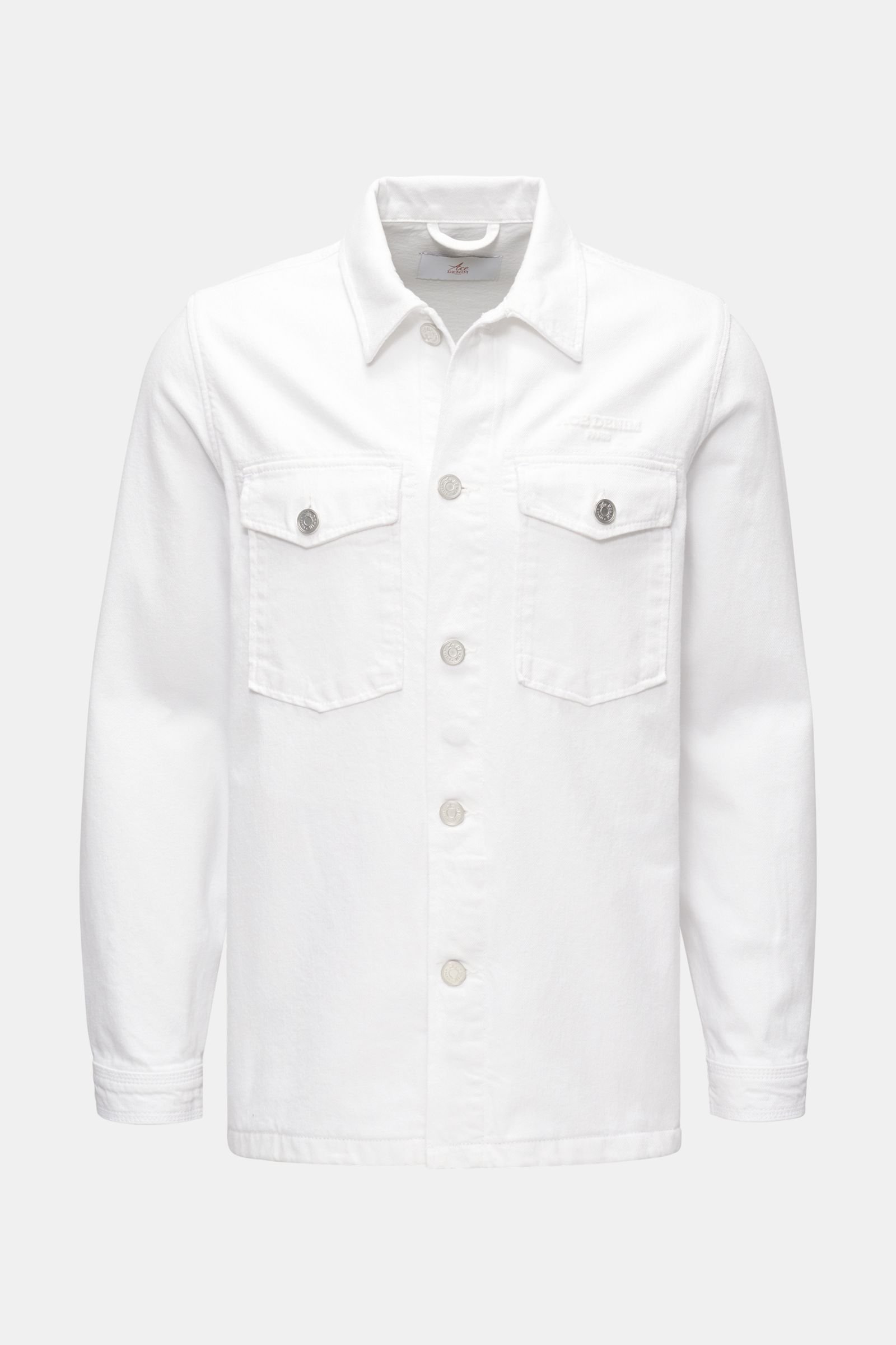 Denim jacket white