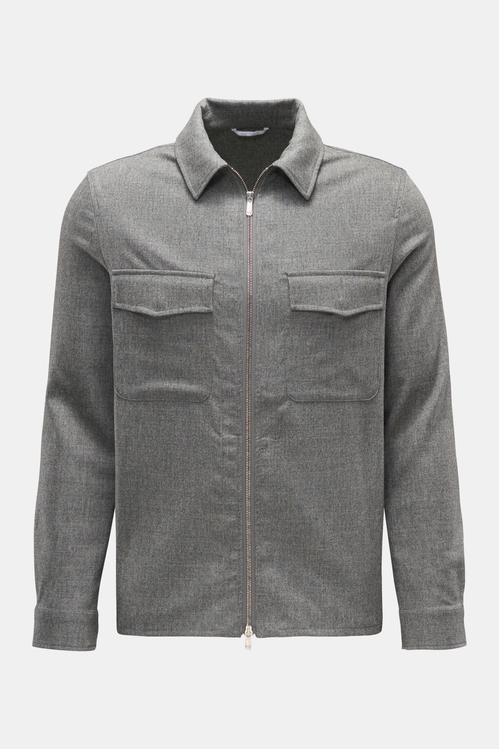Marco Pescarolo Overshirt 'Urus' grey