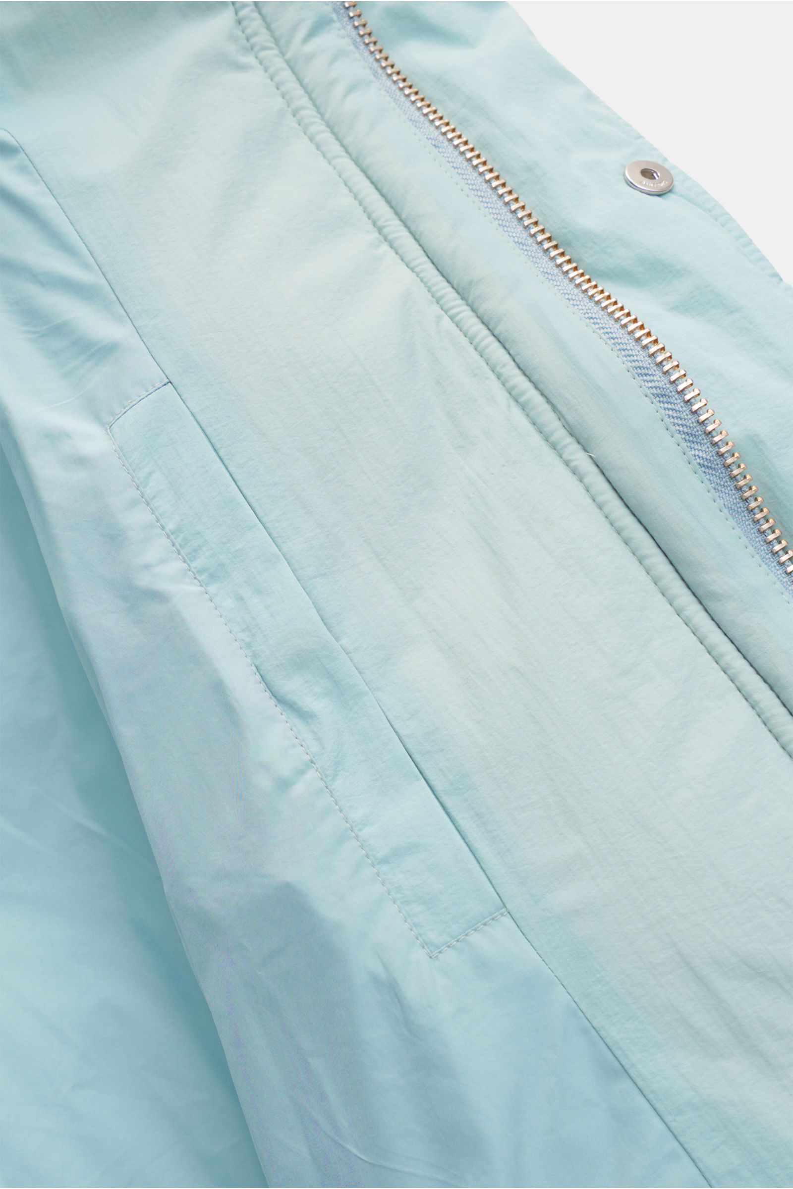 Ami Paris Down jacket pastel blue