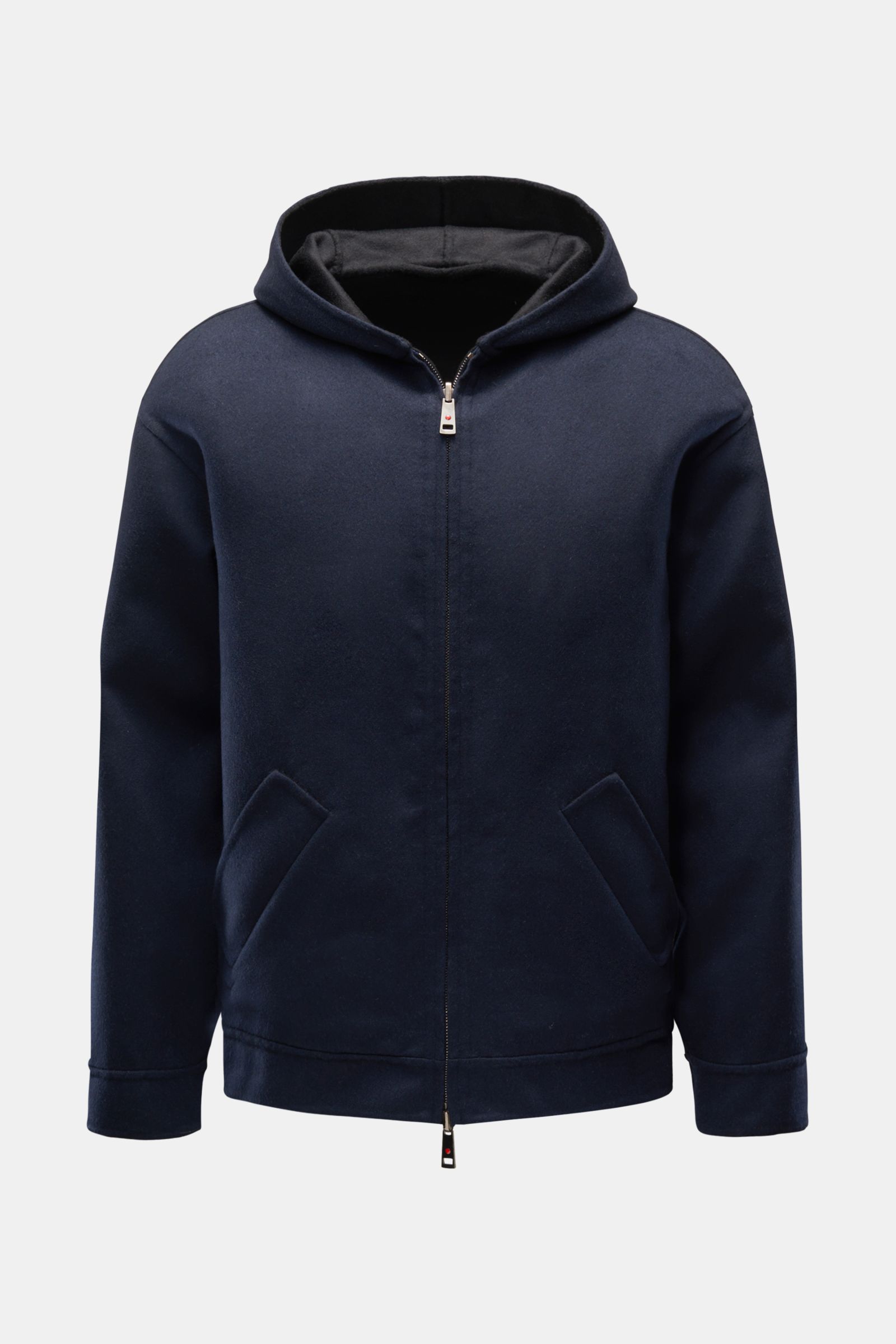 Kired Cashmere reversible jacket 'Mao' navy/black