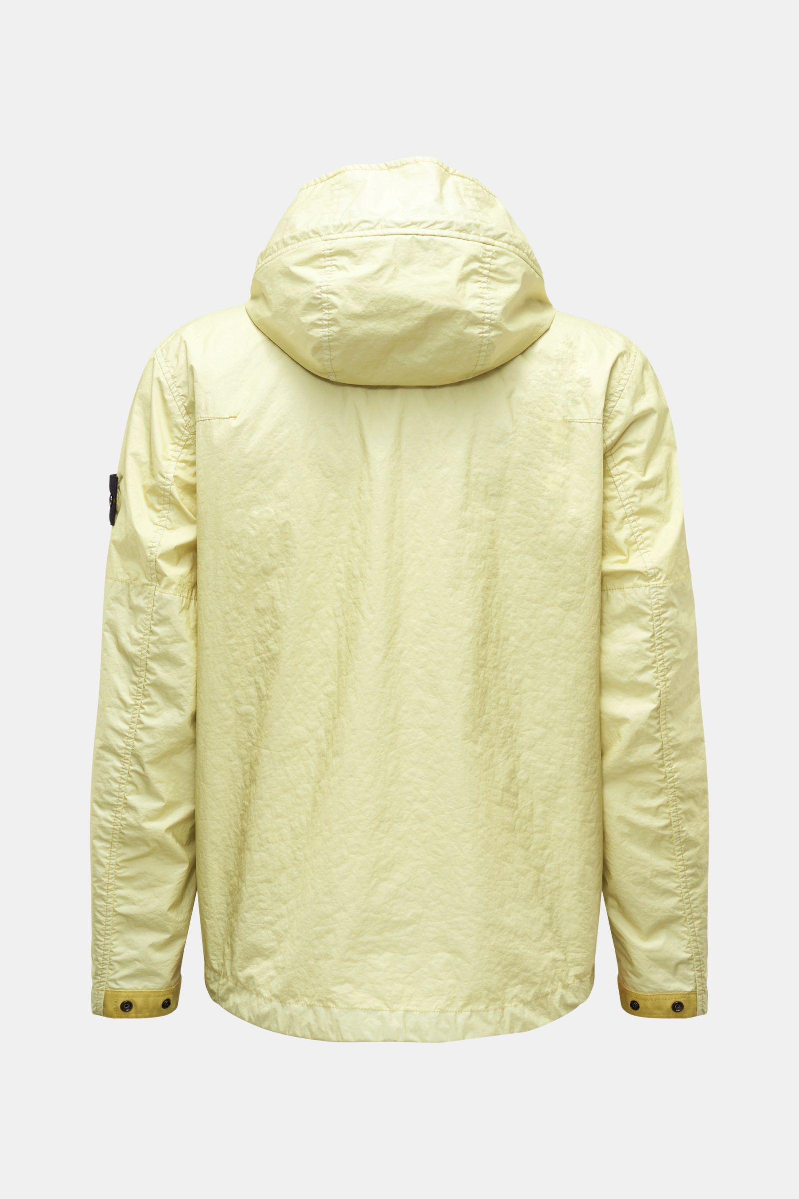 STONE ISLAND Jacke Membrana 3L TC pastellgelb BRAUN Hamburg
