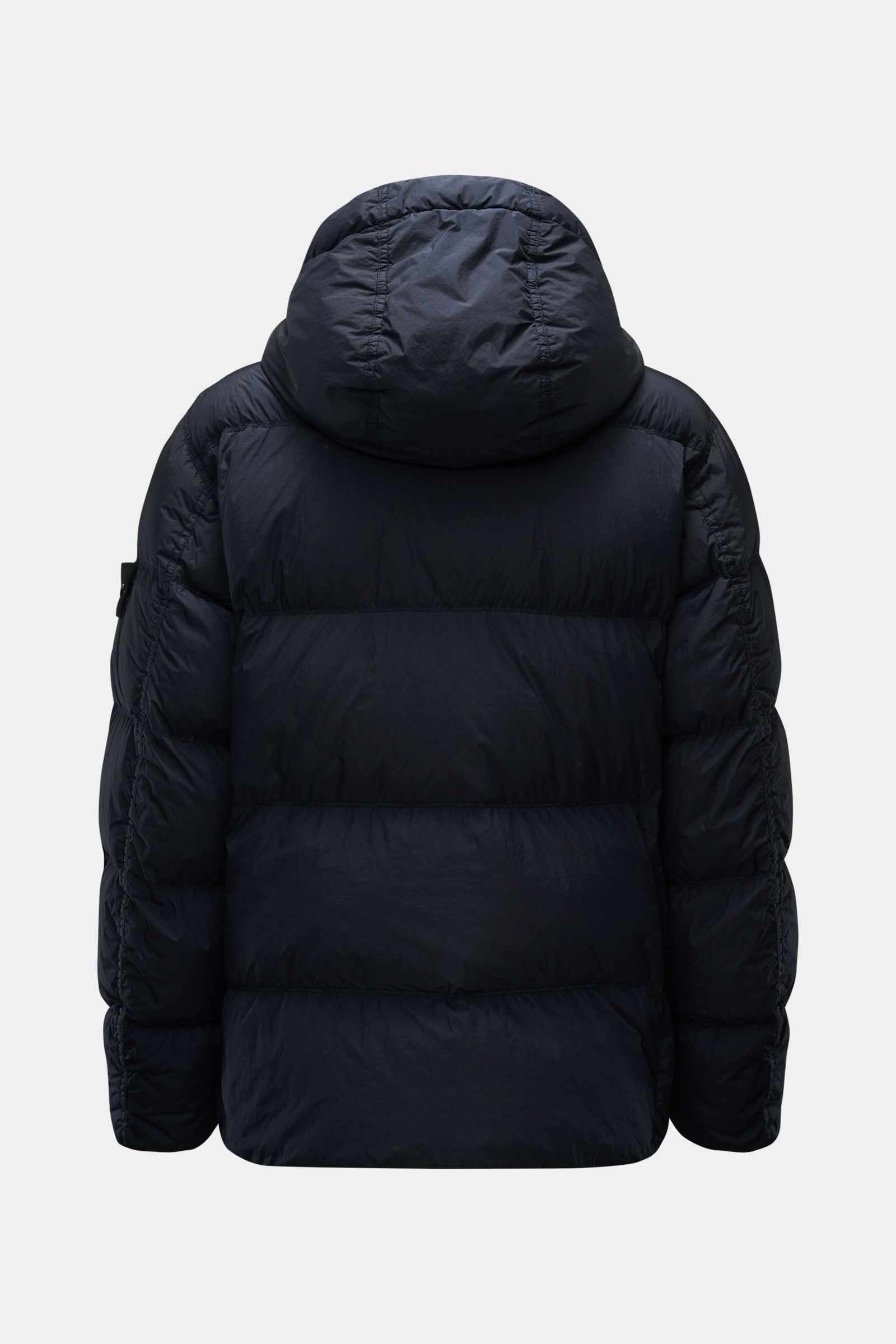 Stone island crinkle reps ny jacket black best sale