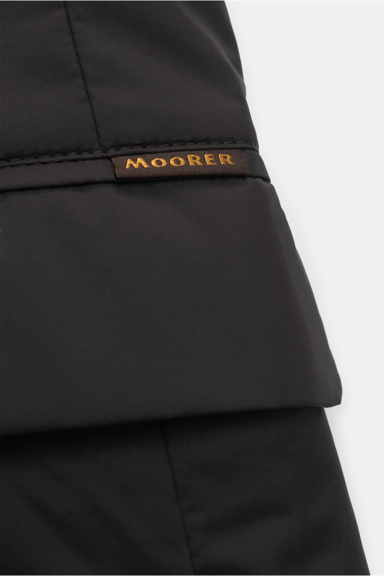 Moorer Daunen-Kurzmantel 'Dante' schwarz