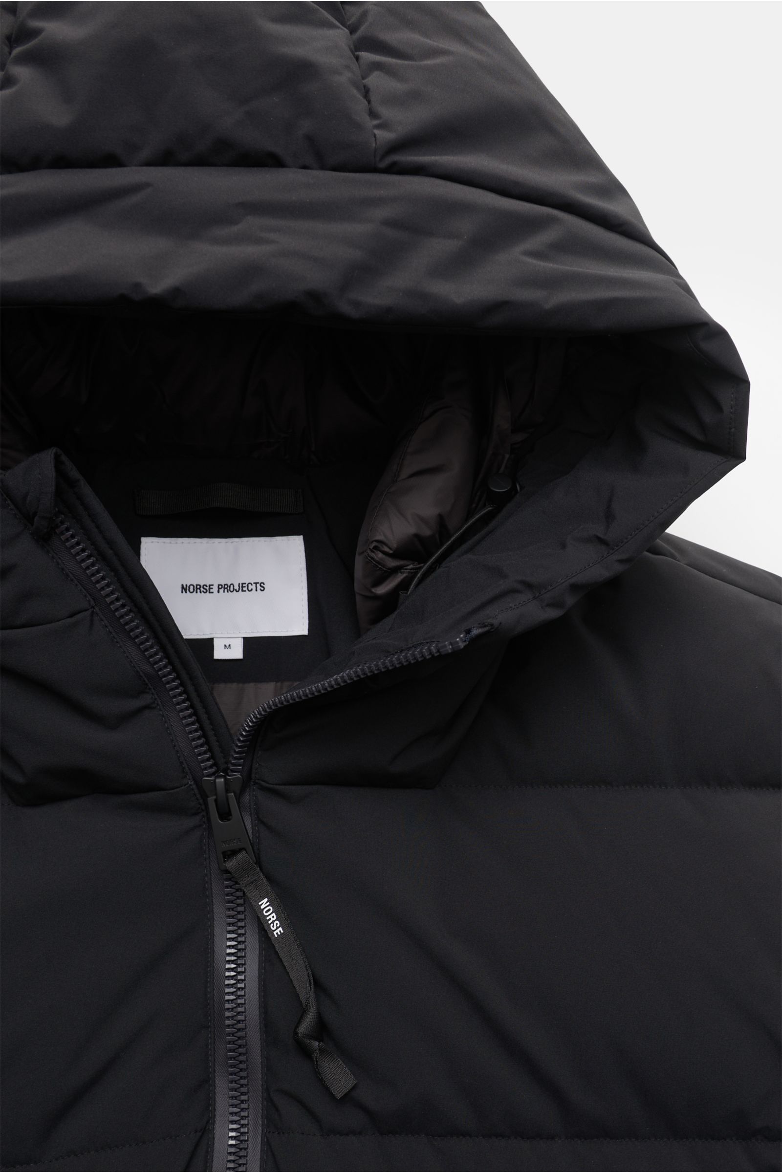 Norse Projects Daunenjacke 'Asger' schwarz