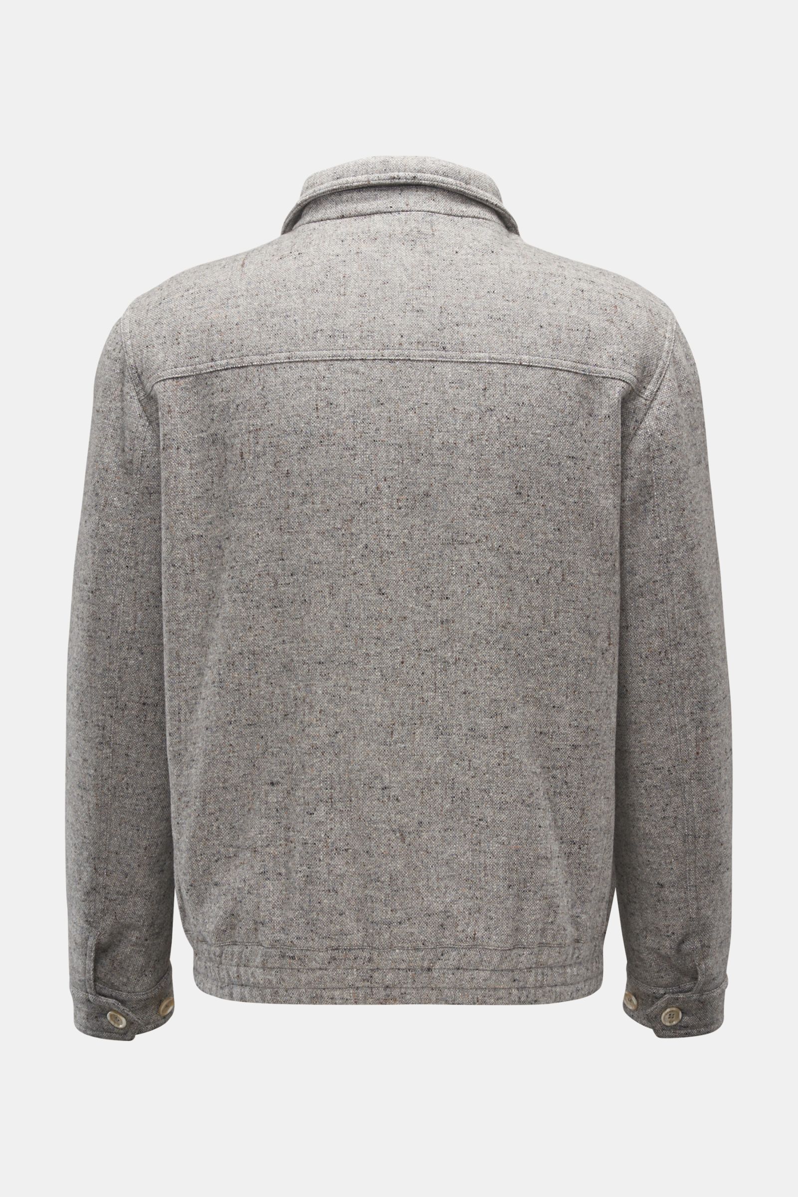 BRUNELLO CUCINELLI blouson grey mottled | BRAUN Hamburg