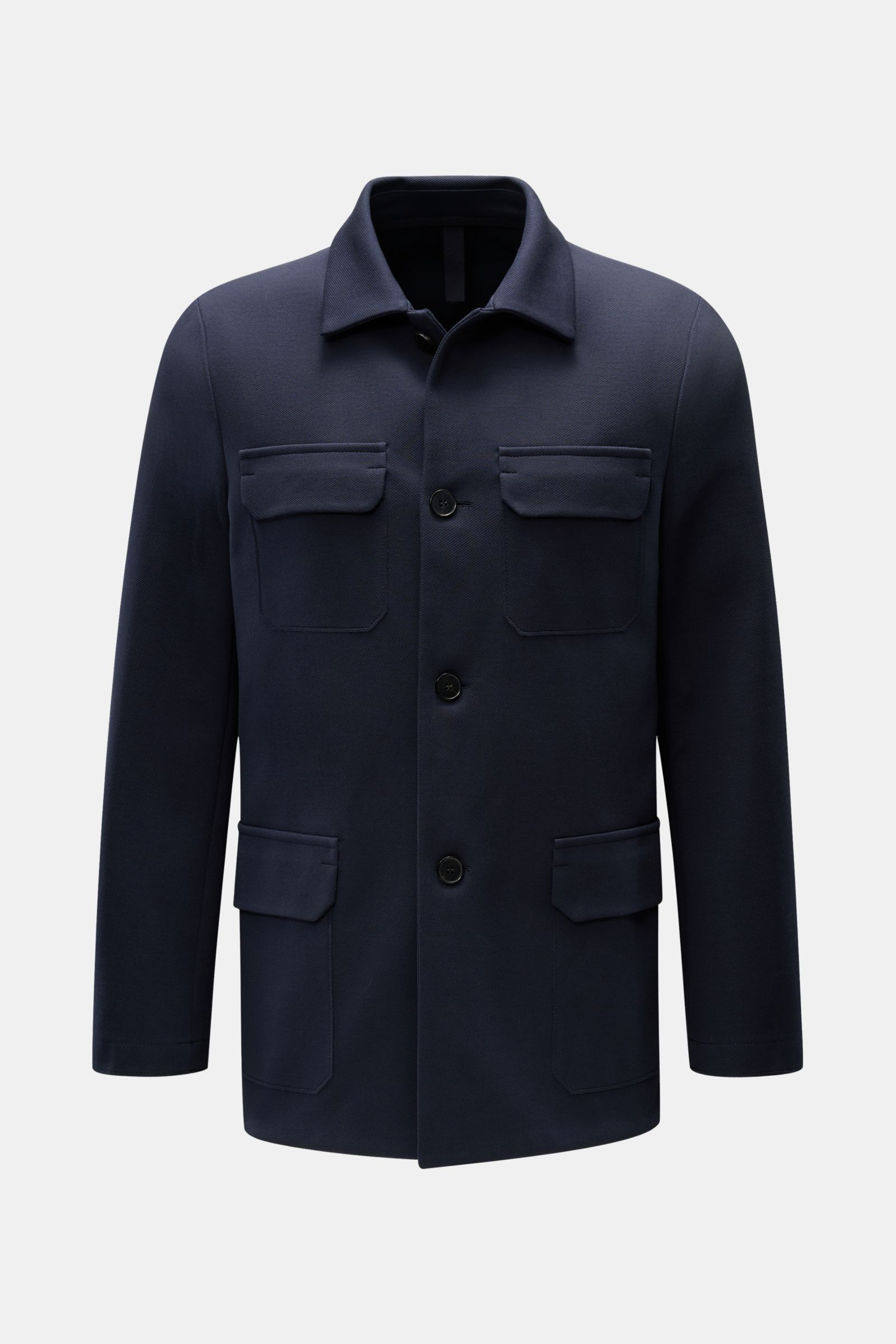 Harris Wharf London  Jersey-Jacke navy