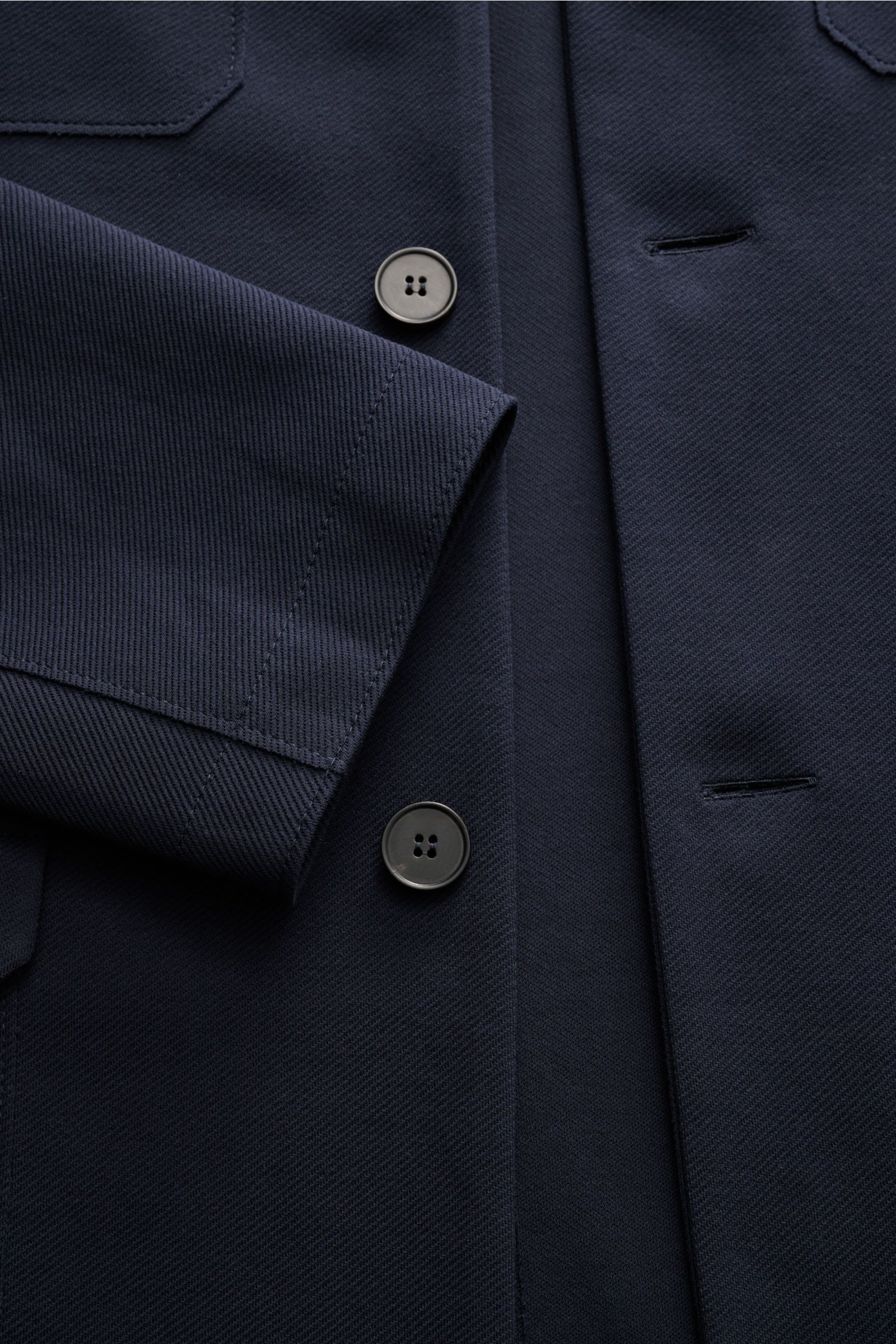 Harris Wharf London  Jersey-Jacke navy