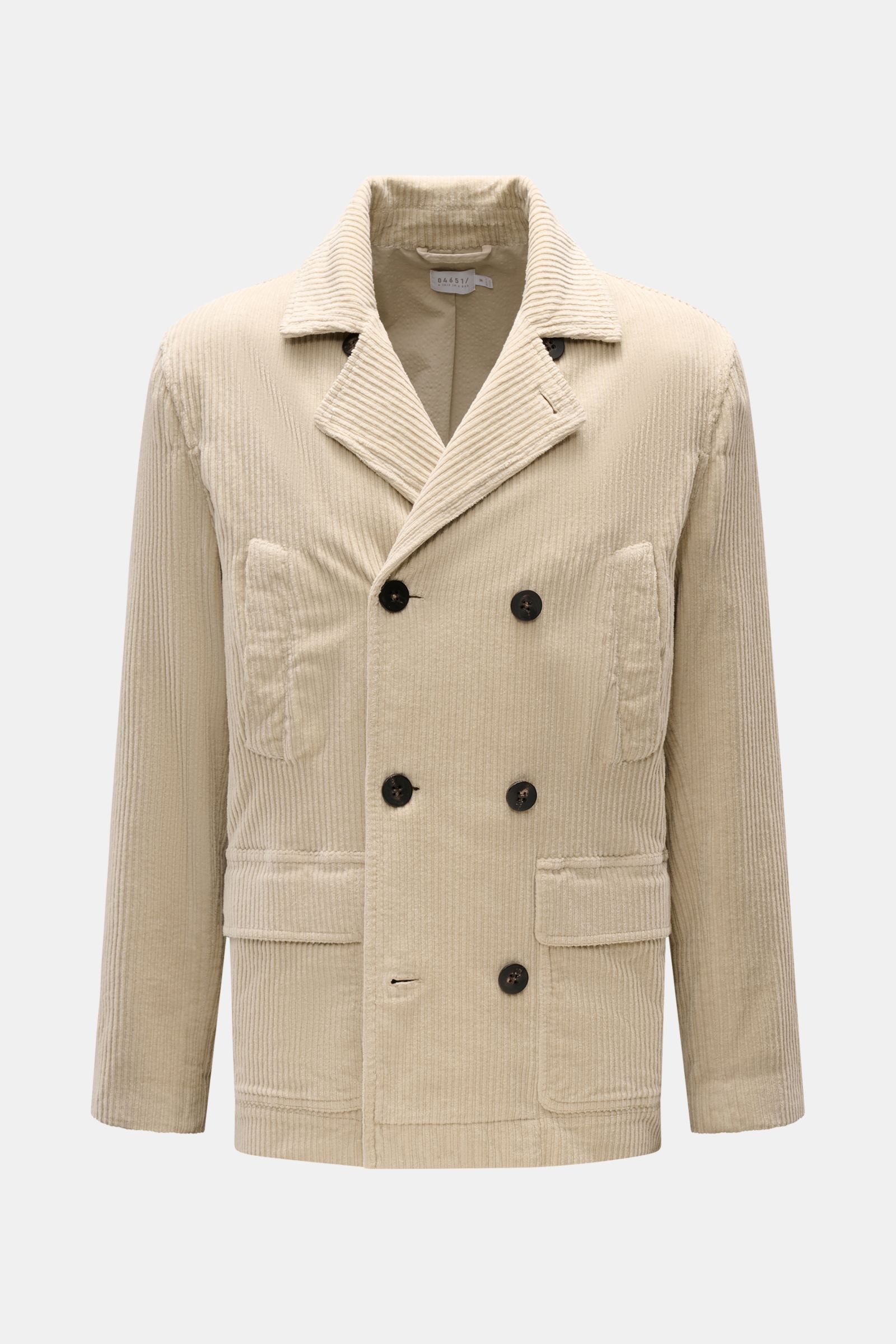 04651/ A trip in a bag Cord-Cabanjacke sand