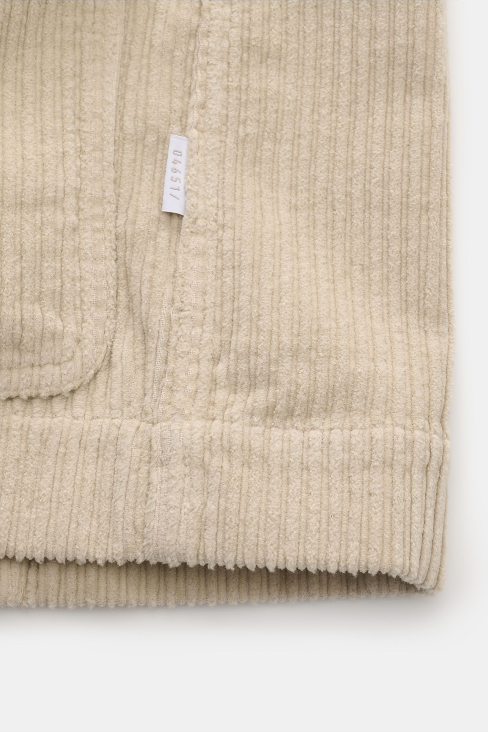 04651/ A trip in a bag Cord-Cabanjacke sand