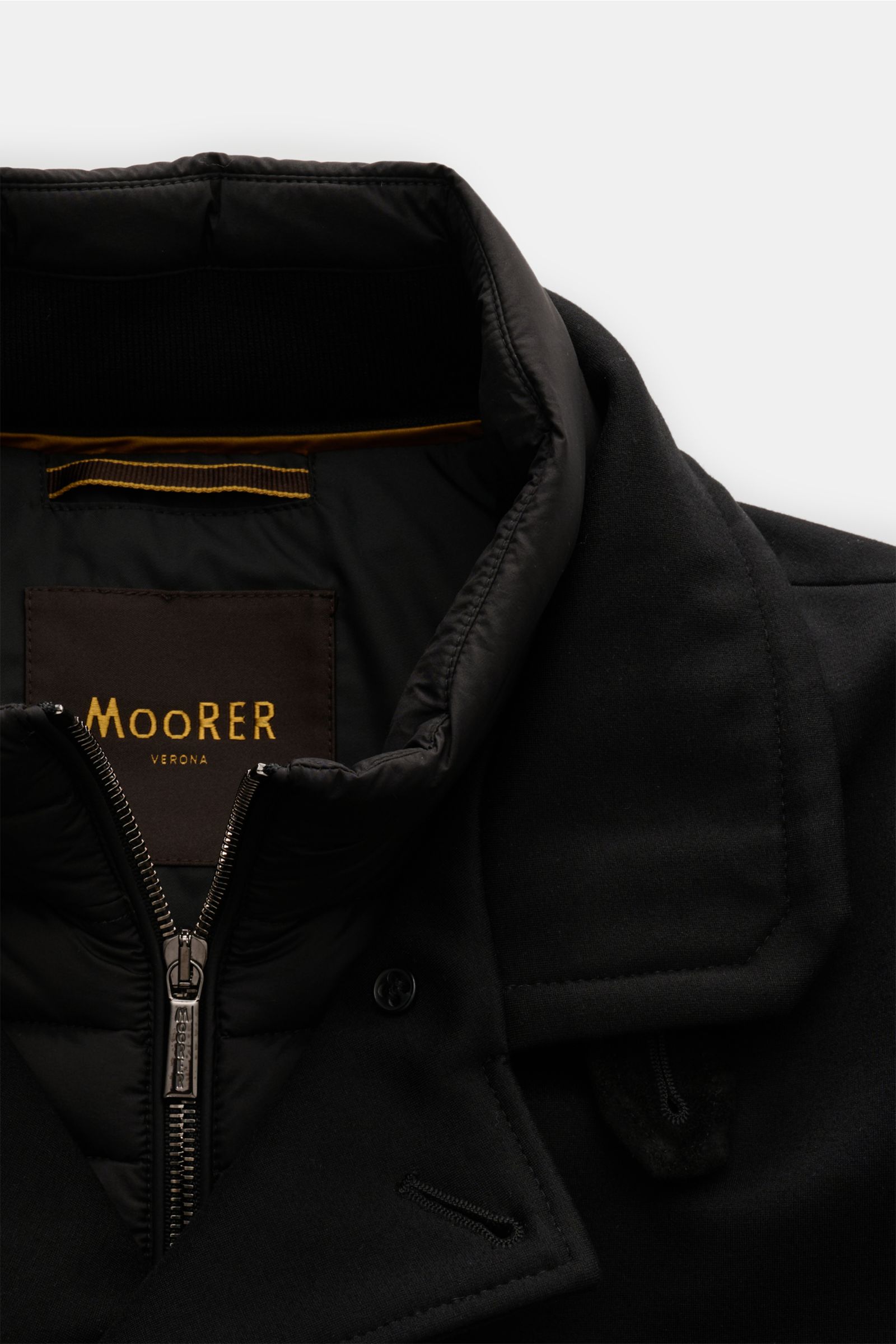 Moorer Daunenjacke 'Bas' schwarz