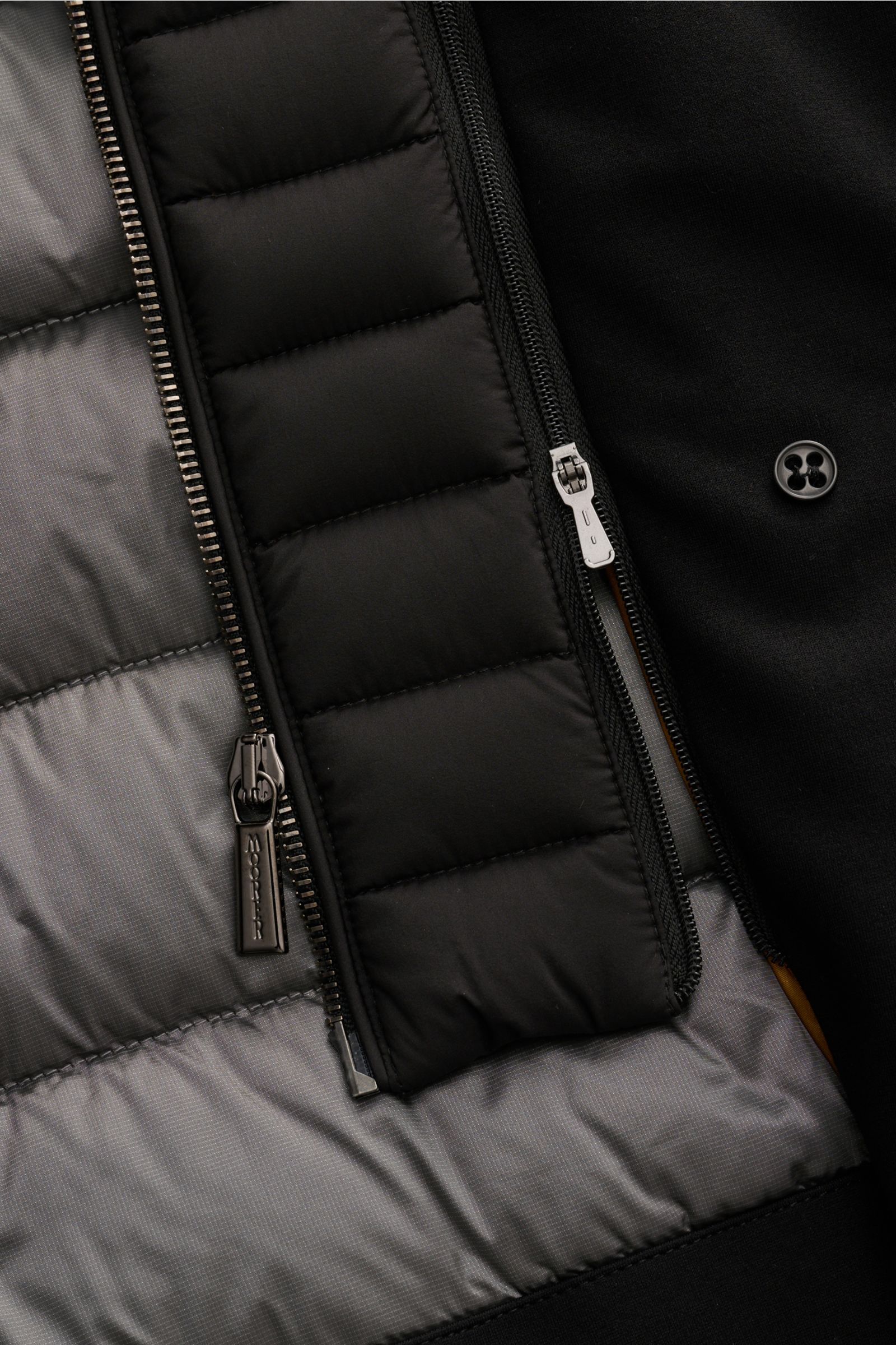 Moorer Daunenjacke 'Bas' schwarz