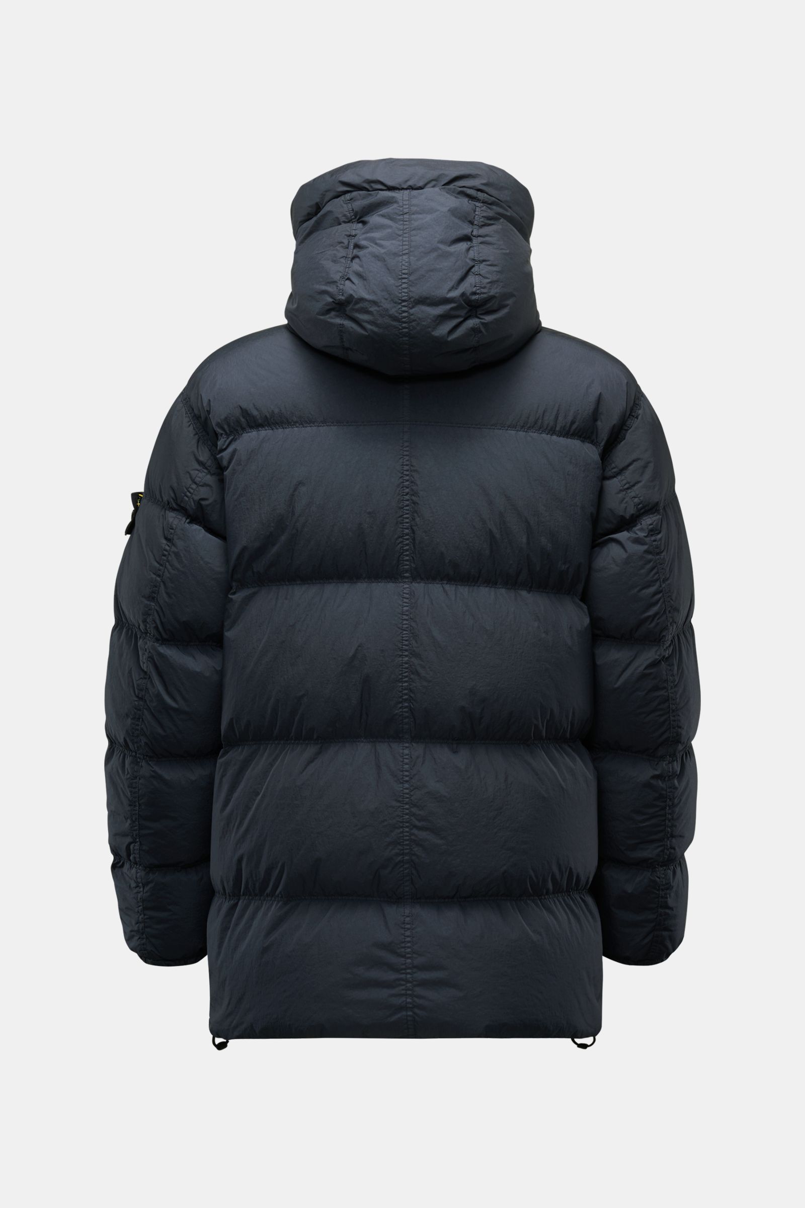 Stone Island Daunenjacke 'Garment Dyed Crinkle Reps NY' navy