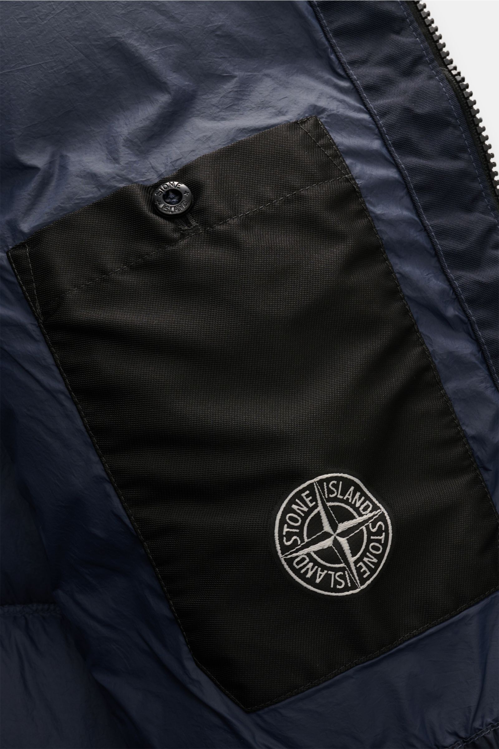 Garment Dyed Stone Island Jacke Pelz Outdoorjacke Stone Island