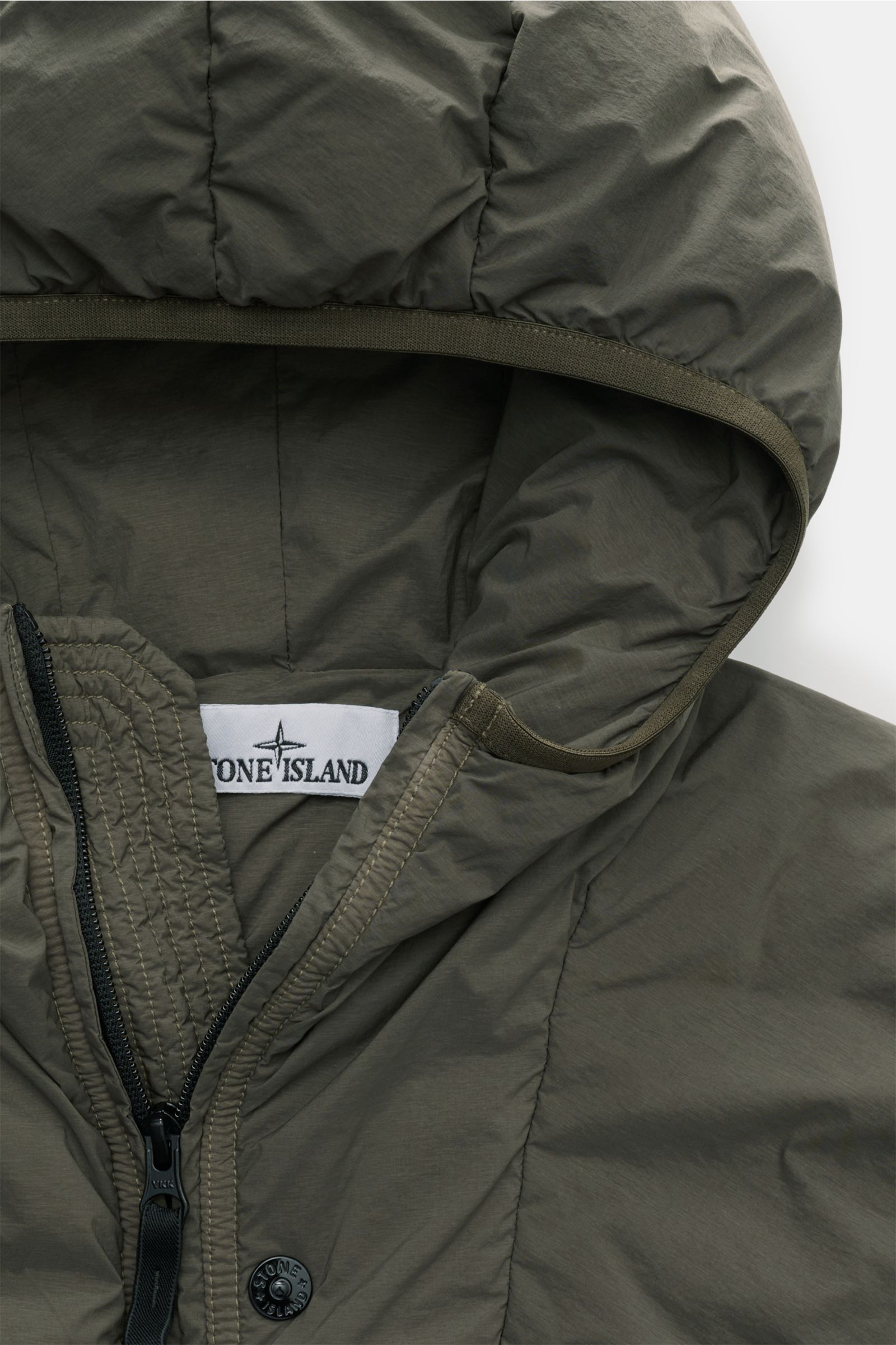 Stone Island Daunenjacke 'Seamless Tunnel Nylon Down-TC' oliv