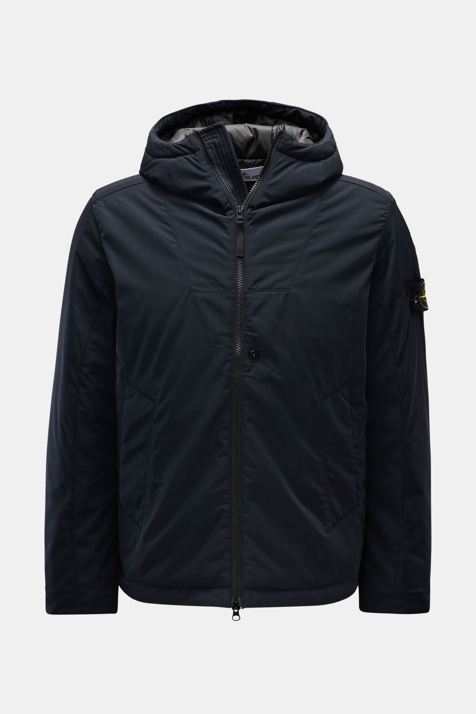 ジャケット・アウター STONE  MICRO TWILL WITH PRIMALOFT STONE ISLAND jacket 'Micro Twill' dark navy | BRAUN Hamburg