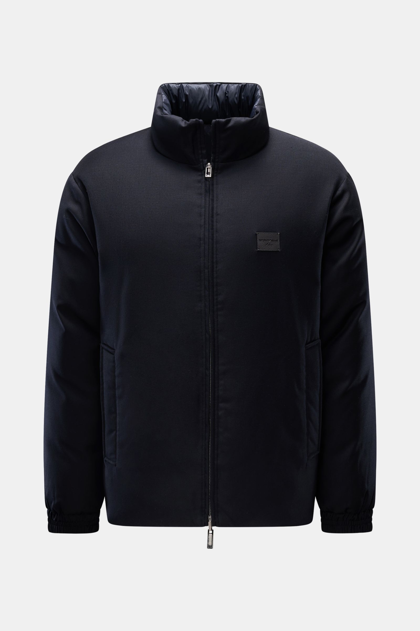 EMPORIO ARMANI reversible down jacket navy | BRAUN Hamburg
