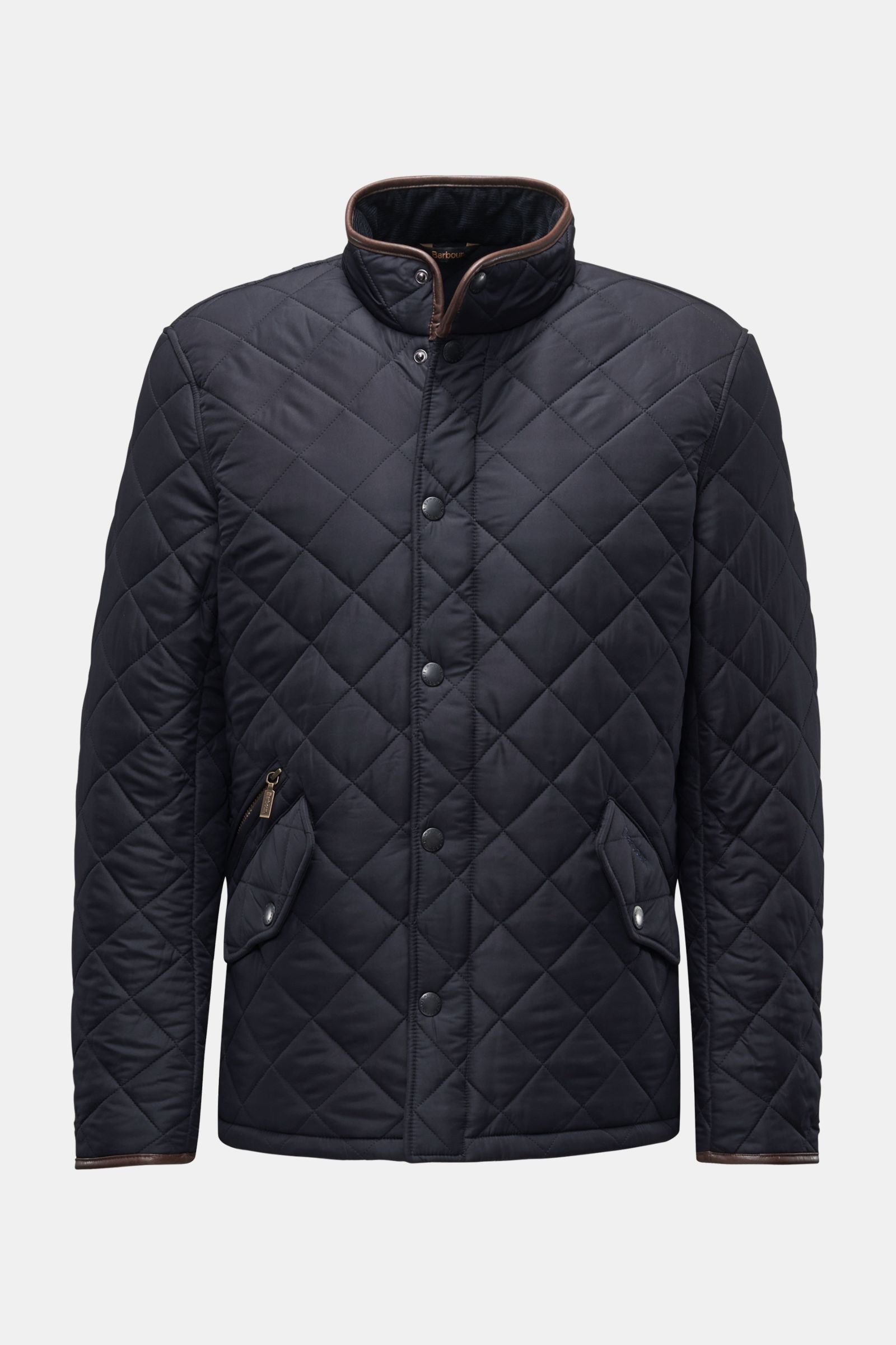 Barbour Steppjacke 'Powell Quilt' dark navy
